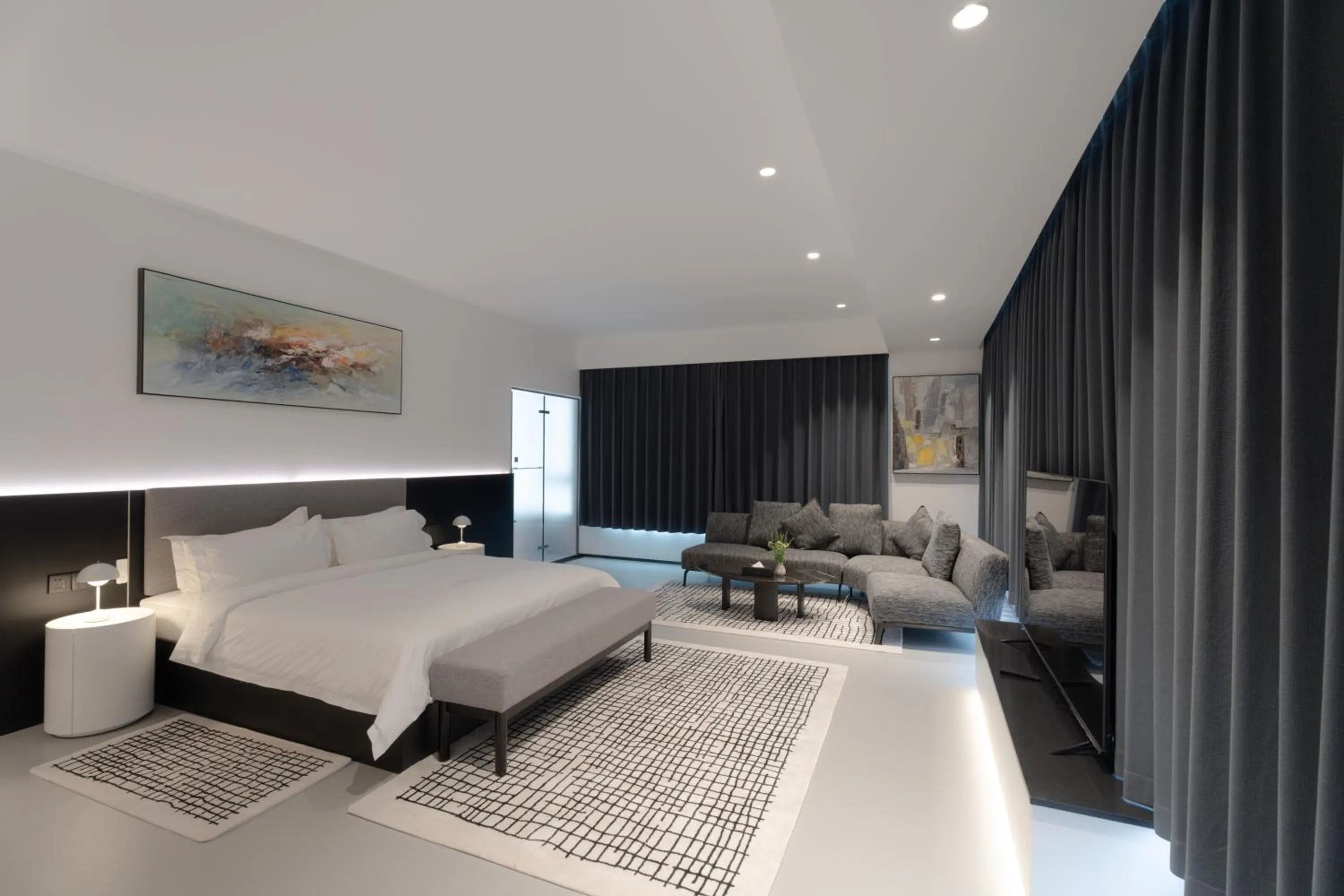 Bedroom, Bed in One Riviera Hotel and Residences
