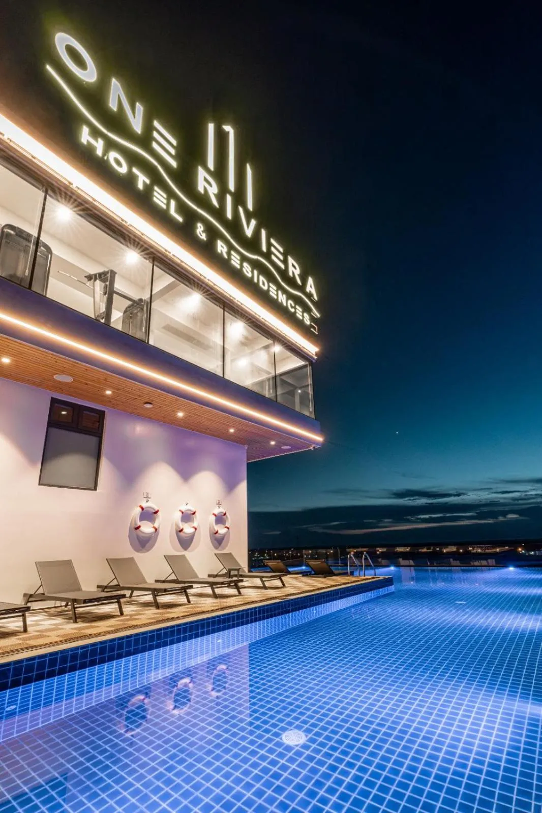 Swimming pool in One Riviera Hotel and Residences