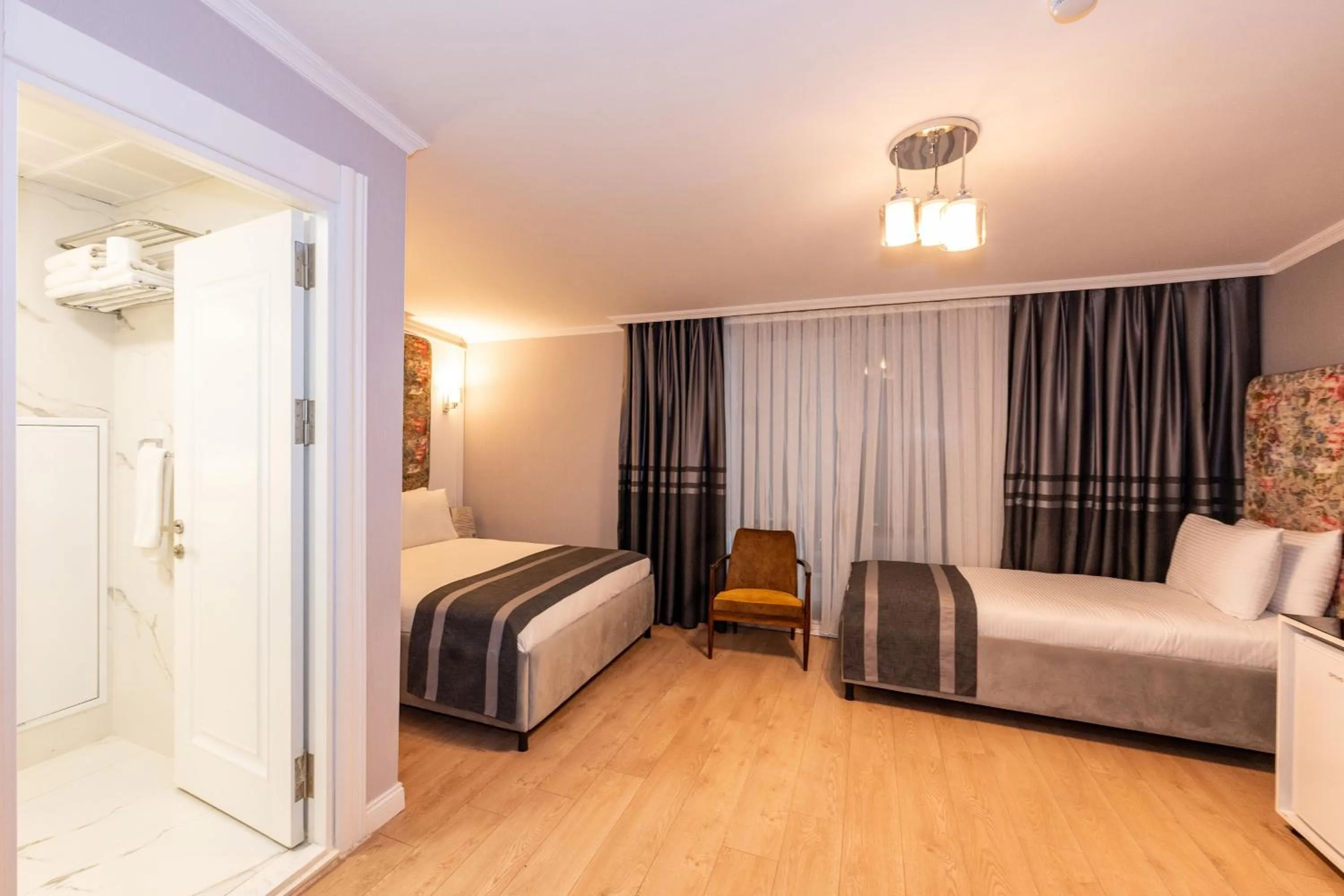 Photo of the whole room, Bed in The Now Hotel