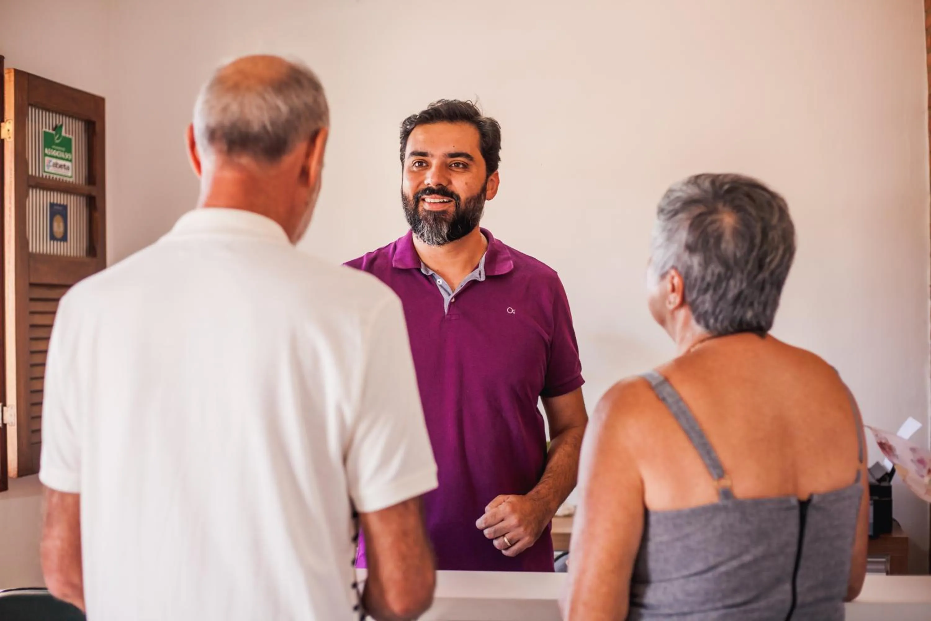 Lobby or reception in Pousada O Meu Canto