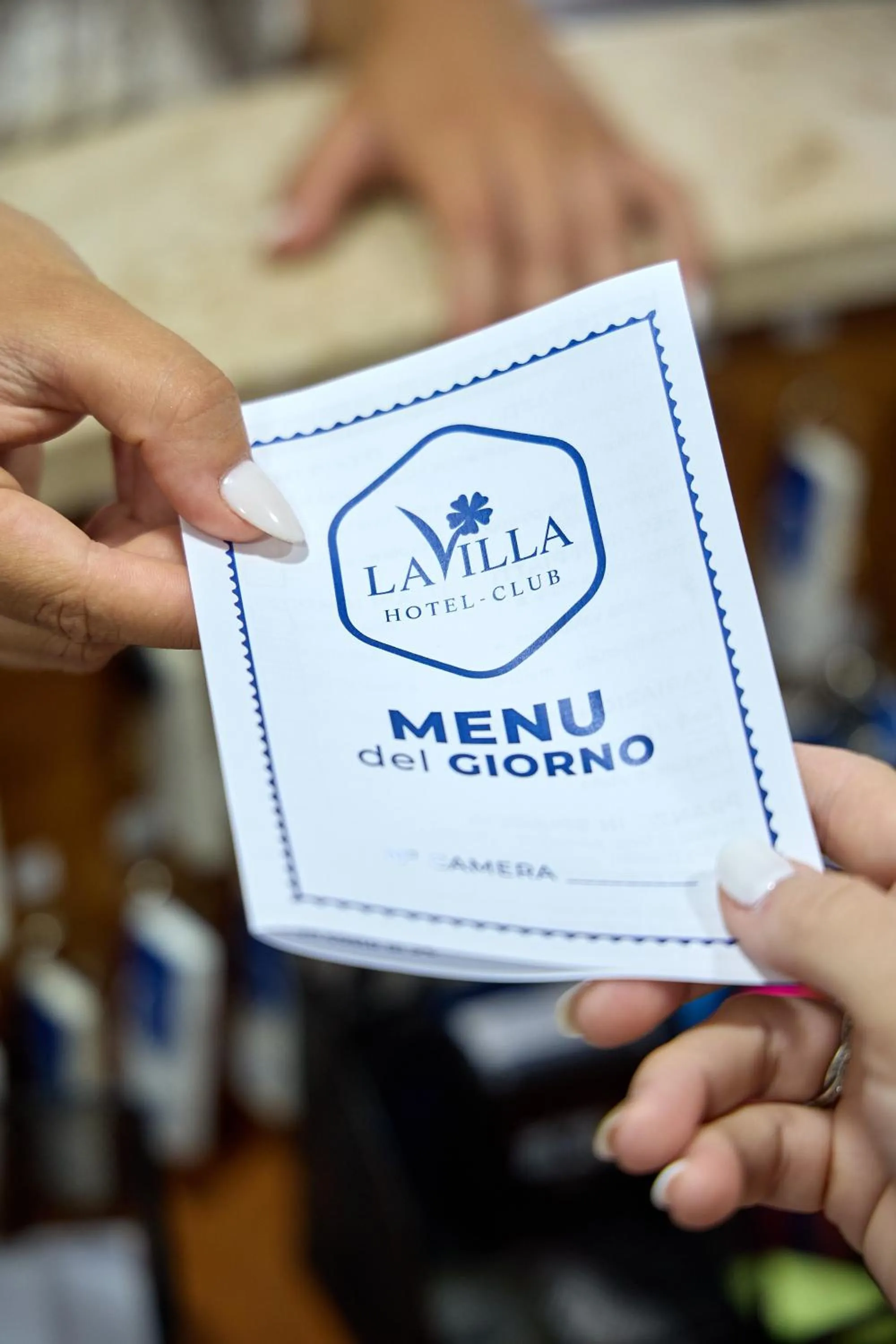 Food in Hotel Club La Villa