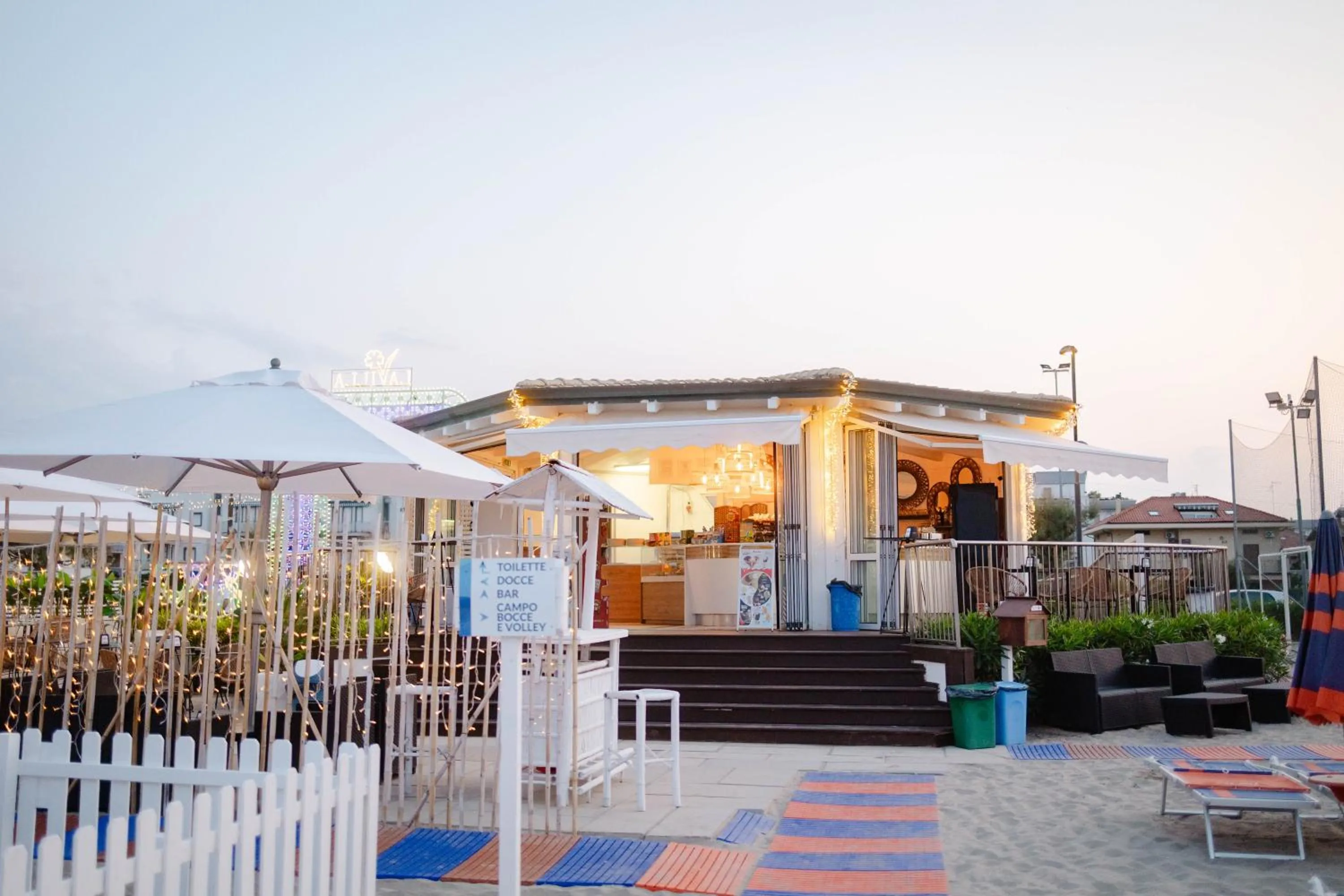 Restaurant/places to eat in Hotel Club La Villa