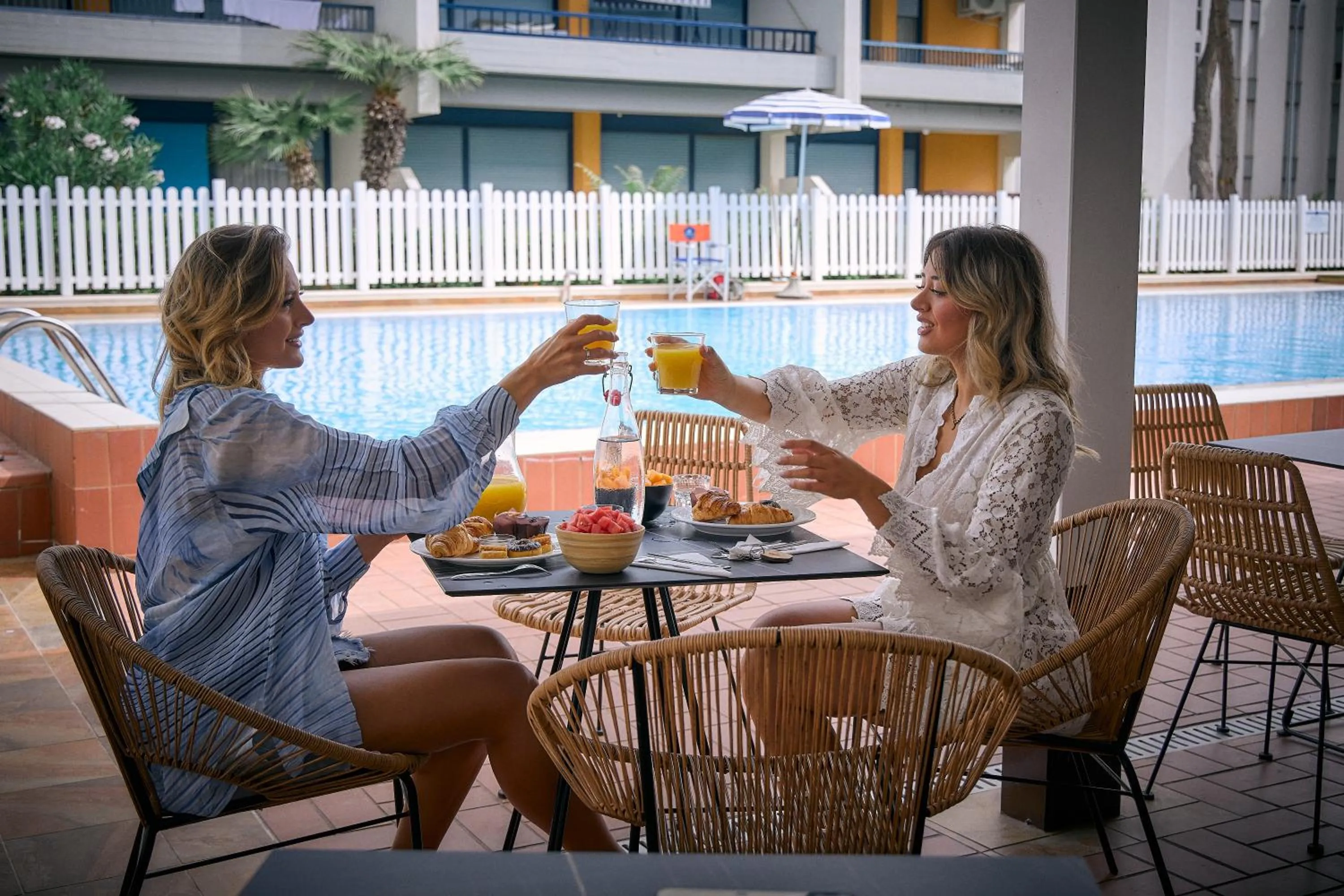 Swimming pool in Hotel Club La Villa
