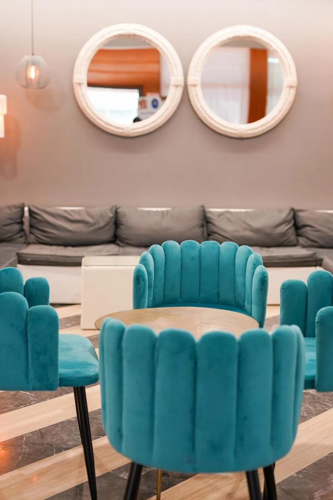 Communal lounge/ TV room in Hotel Club La Villa