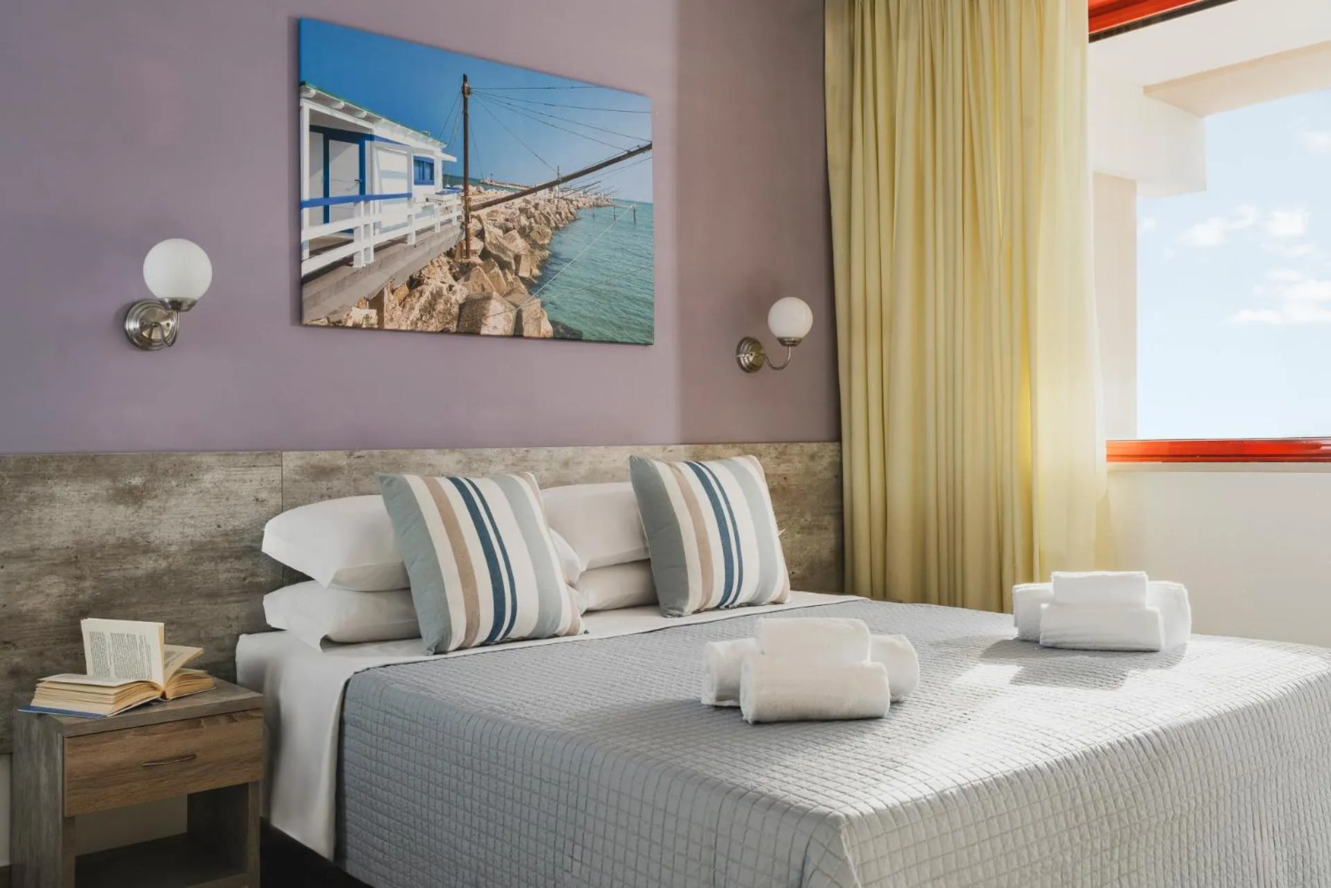 Bed in Hotel Club La Villa