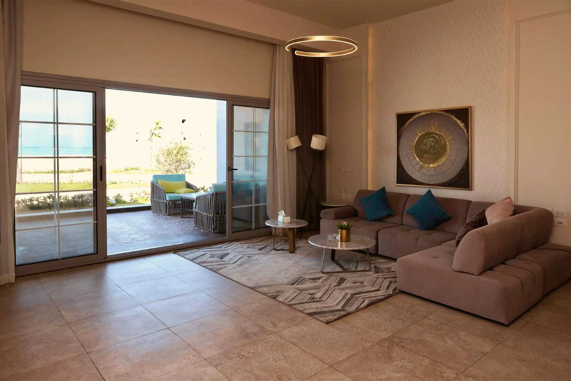 Living room in Gewan Palace New Alamein