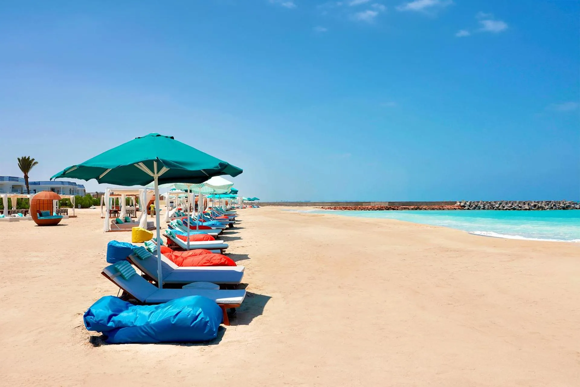 Beach in Gewan Palace New Alamein