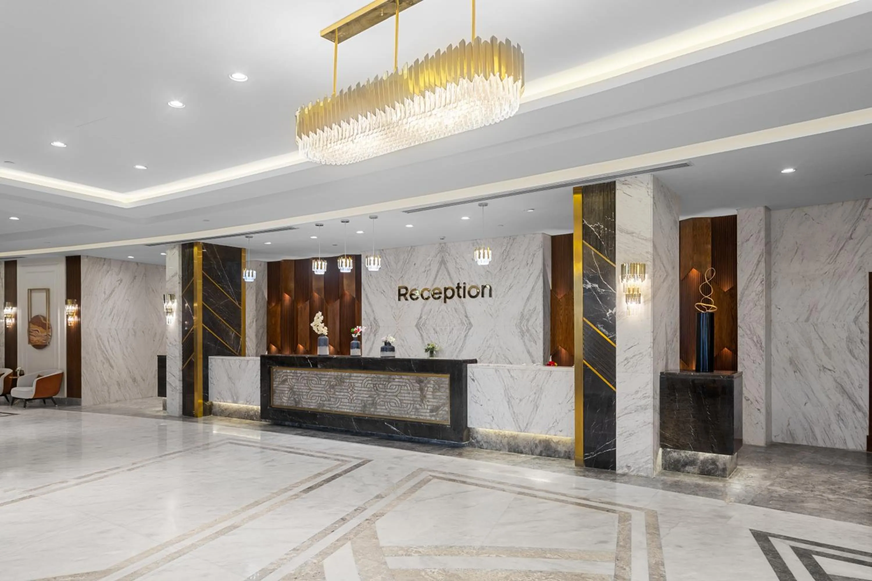 Lobby or reception in Gewan Palace New Alamein