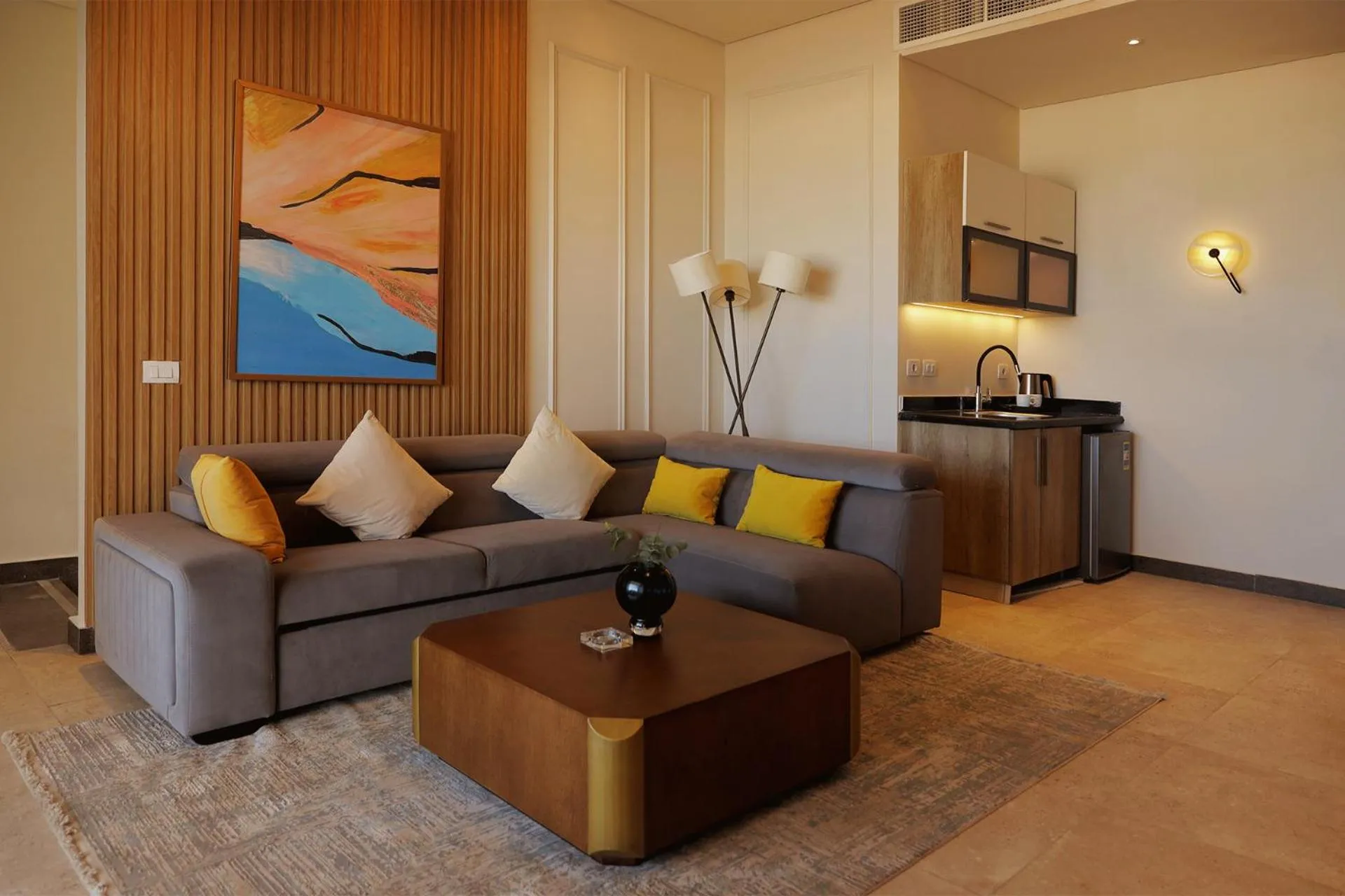 Living room in Gewan Palace New Alamein