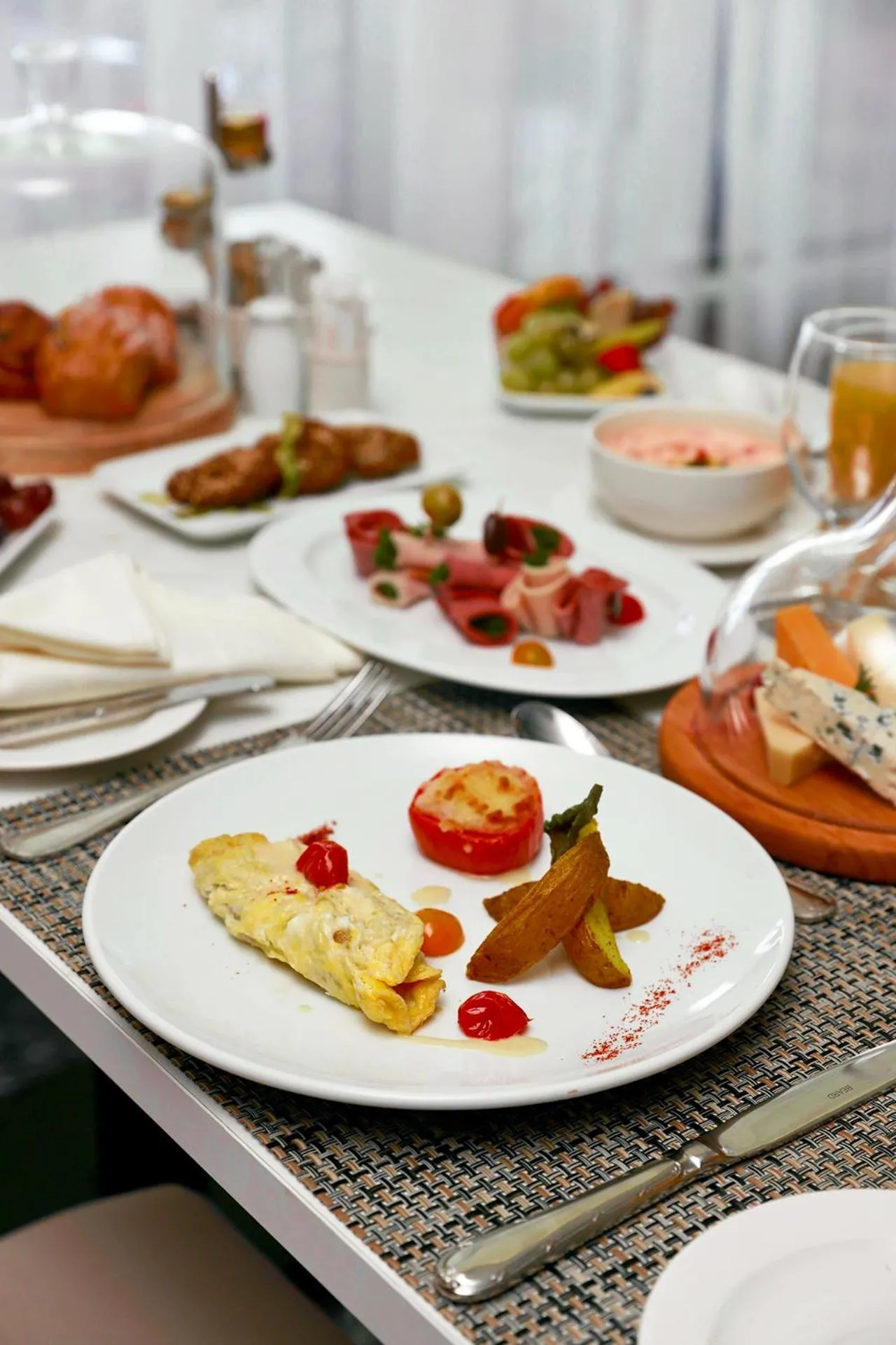 Food and drinks in Gewan Palace New Alamein