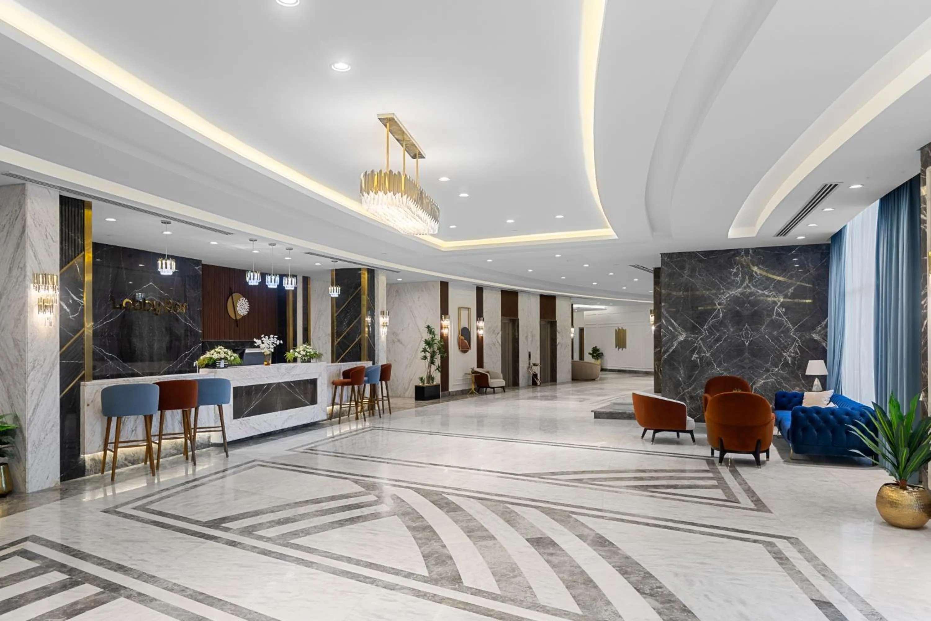 Lobby or reception in Gewan Palace New Alamein