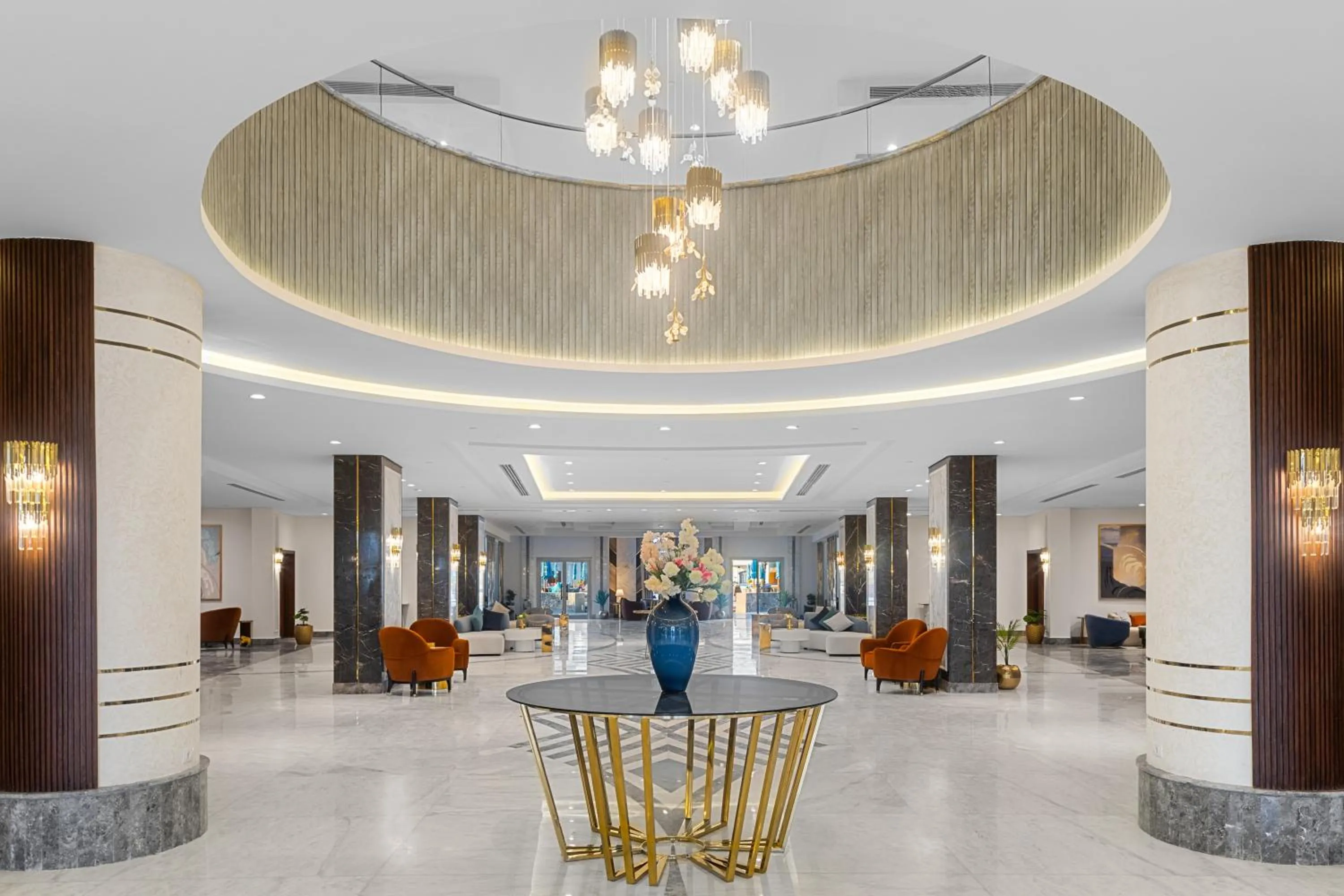 Lobby or reception in Gewan Palace New Alamein