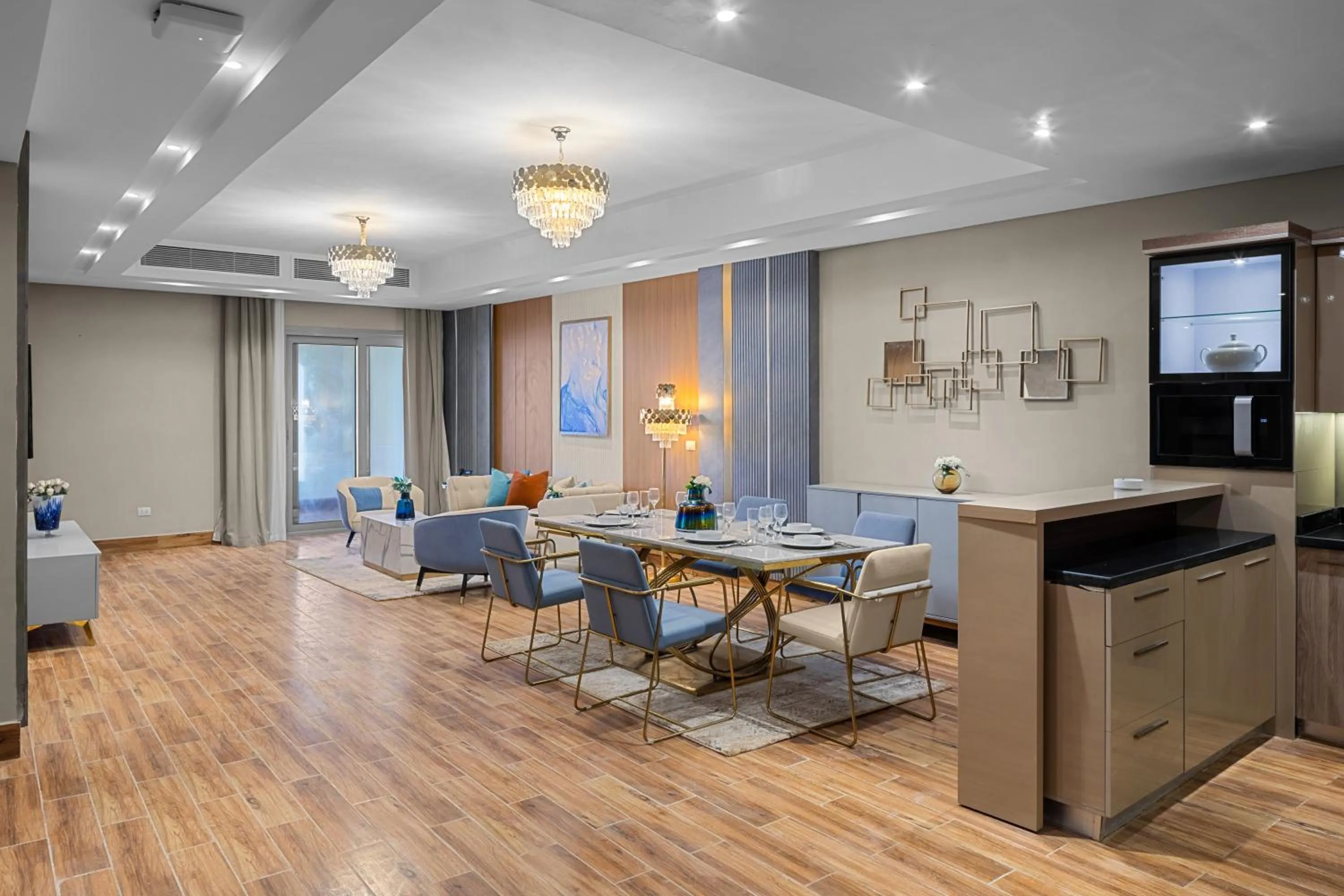 kitchen in Gewan Palace New Alamein