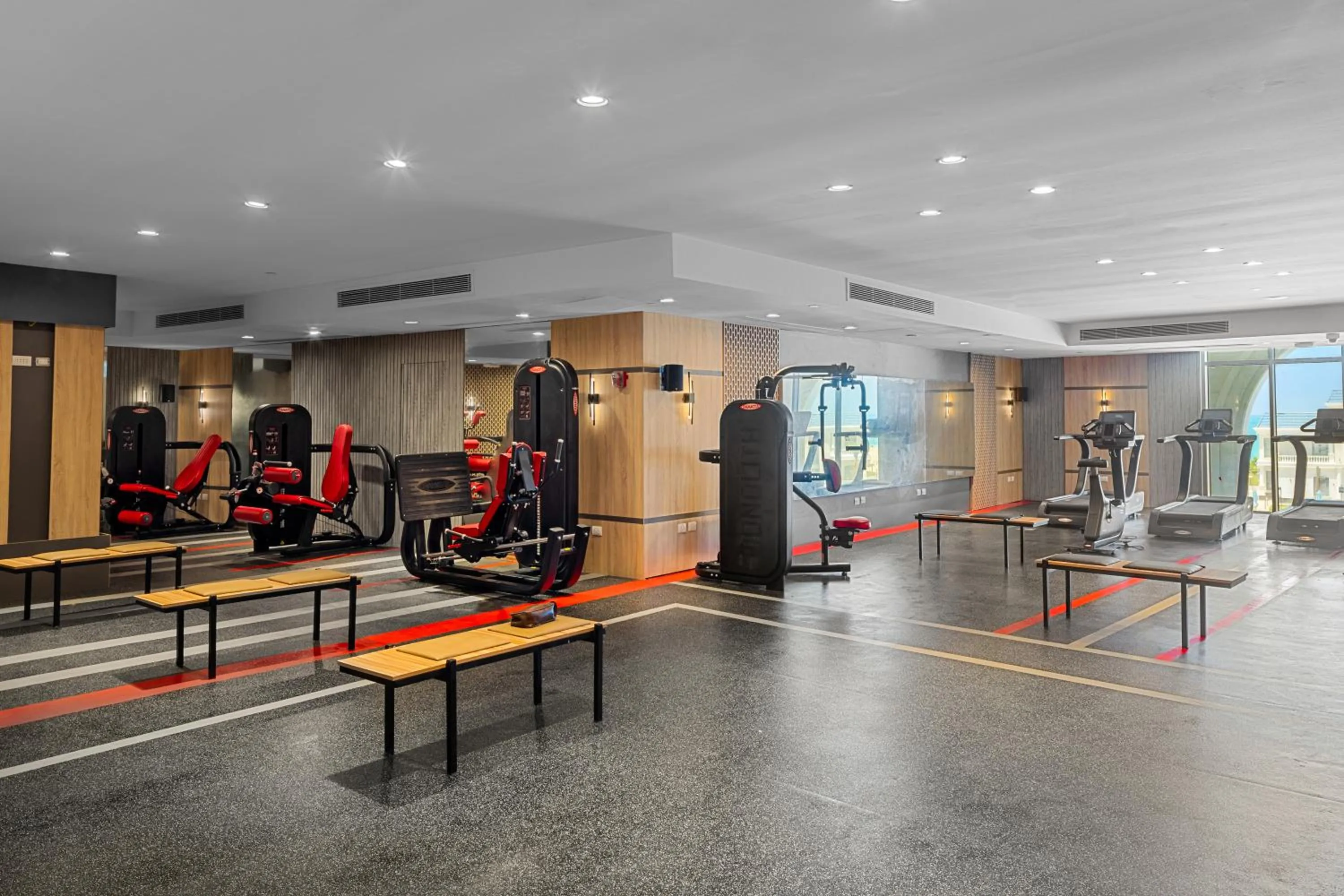 Fitness centre/facilities in Gewan Palace New Alamein