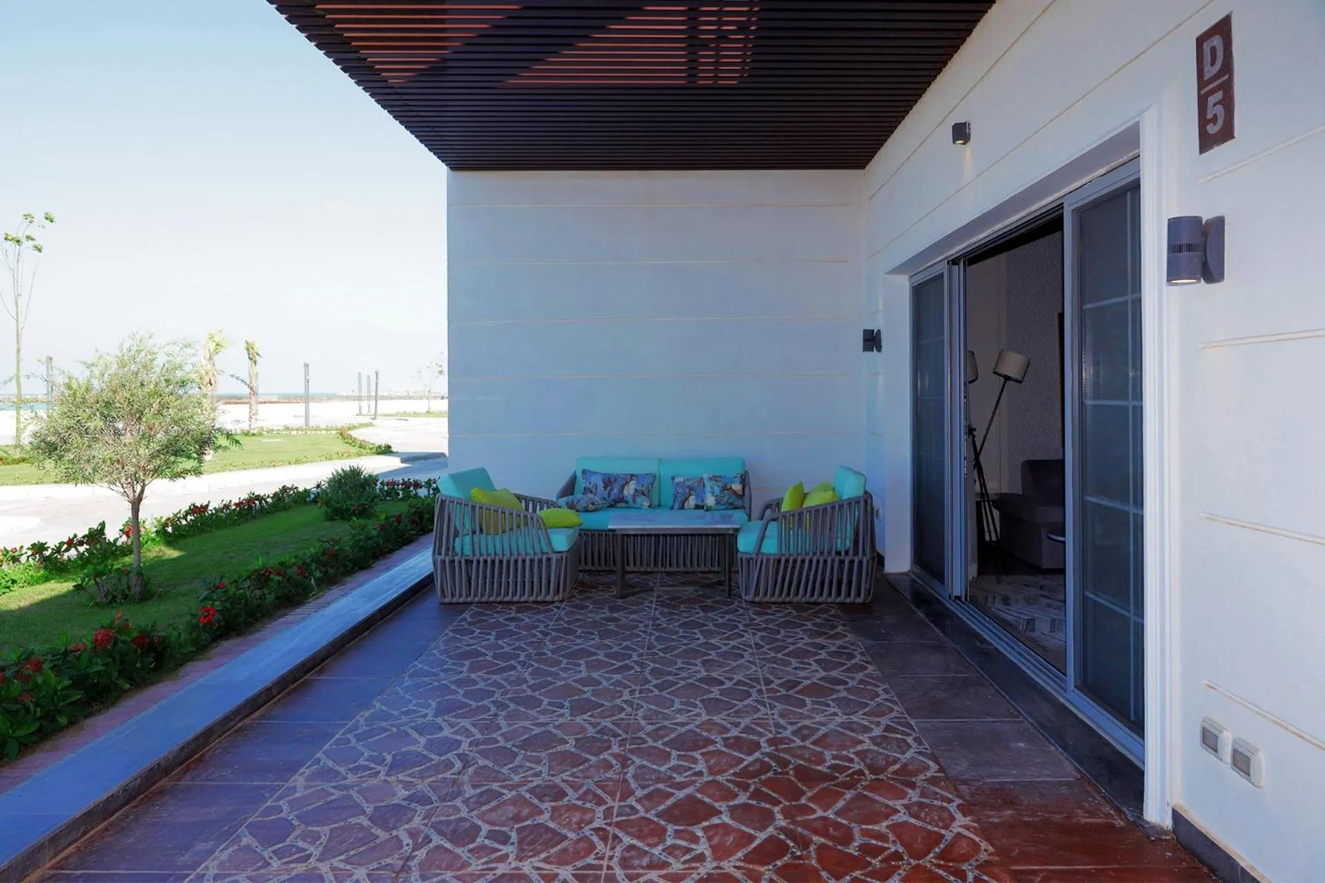 Balcony/Terrace in Gewan Palace New Alamein