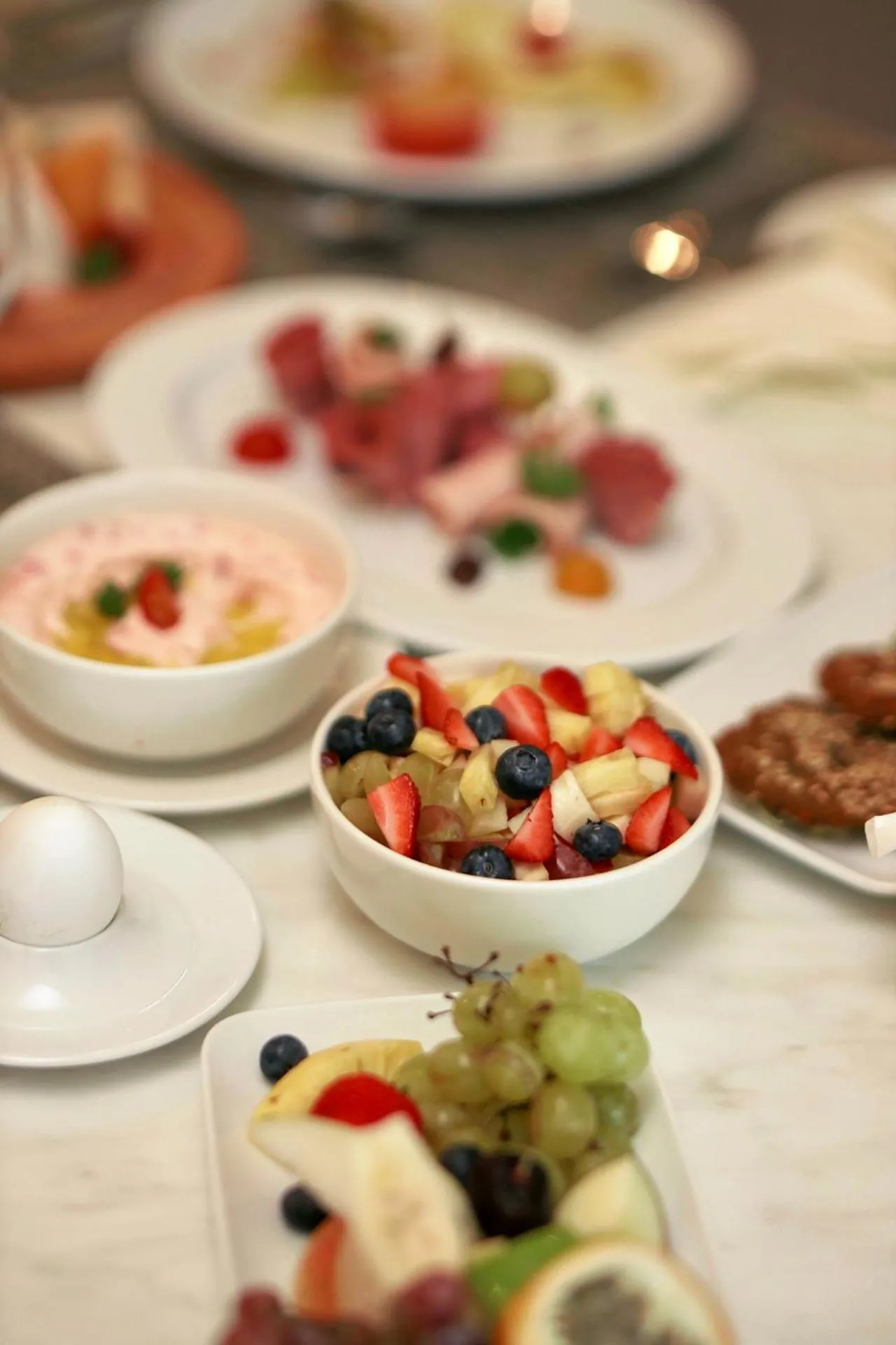 Continental breakfast in Gewan Palace New Alamein