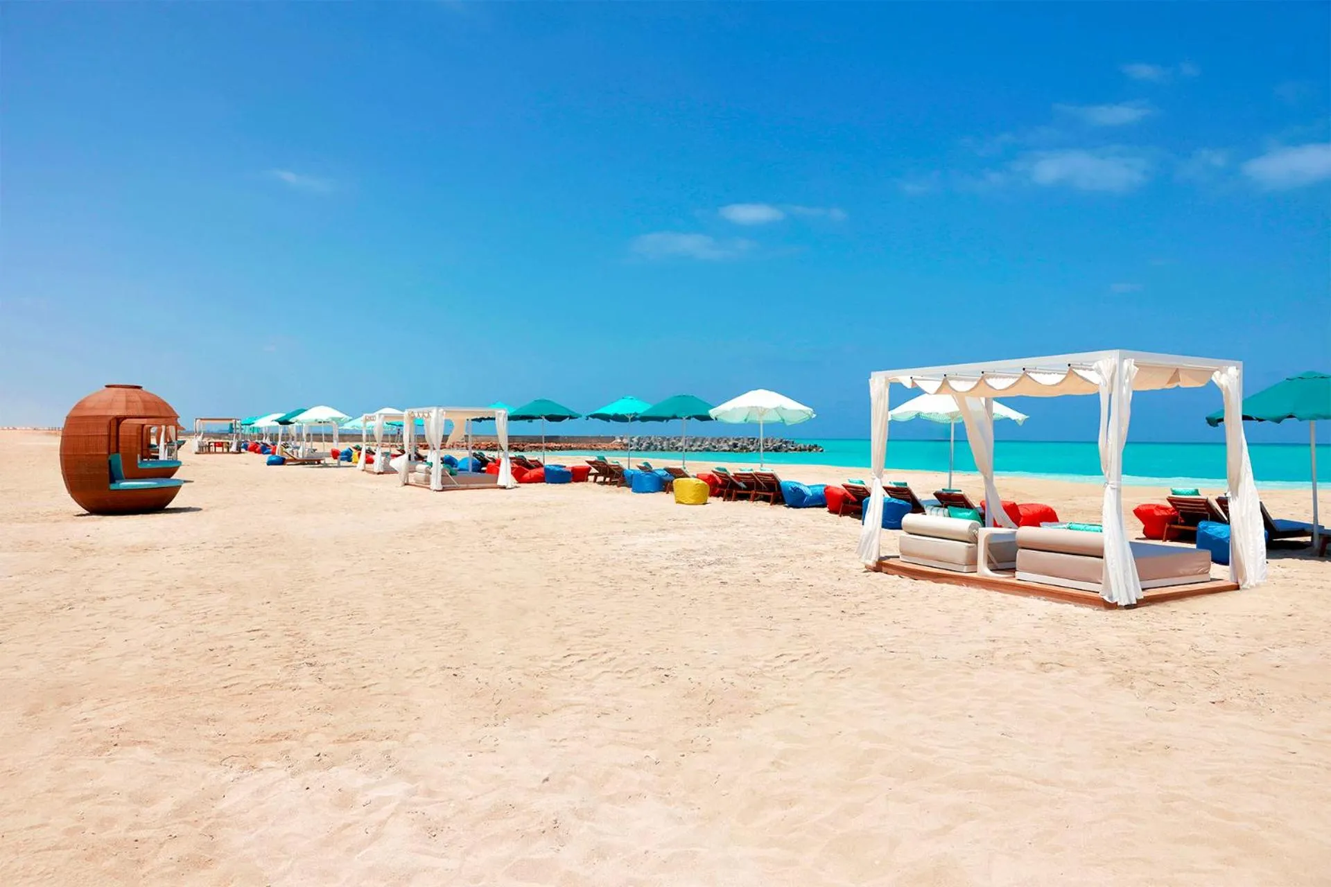 Beach in Gewan Palace New Alamein