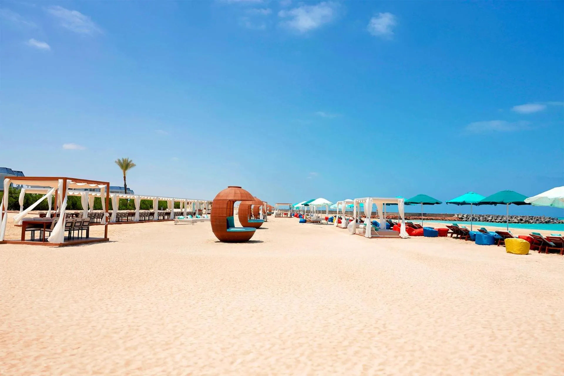 Beach in Gewan Palace New Alamein