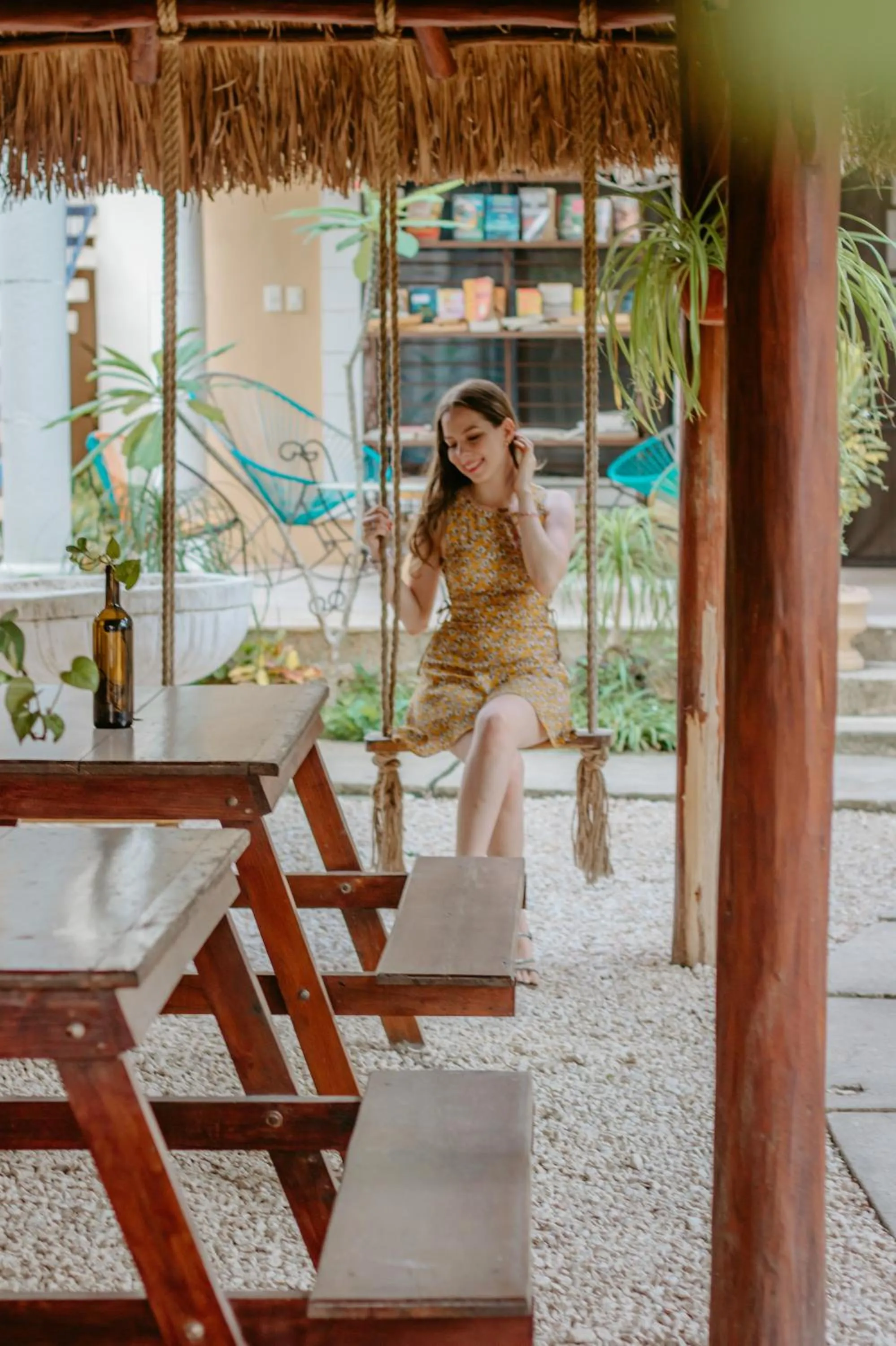 Dining area in Hotel Tunich Naj & Hostal