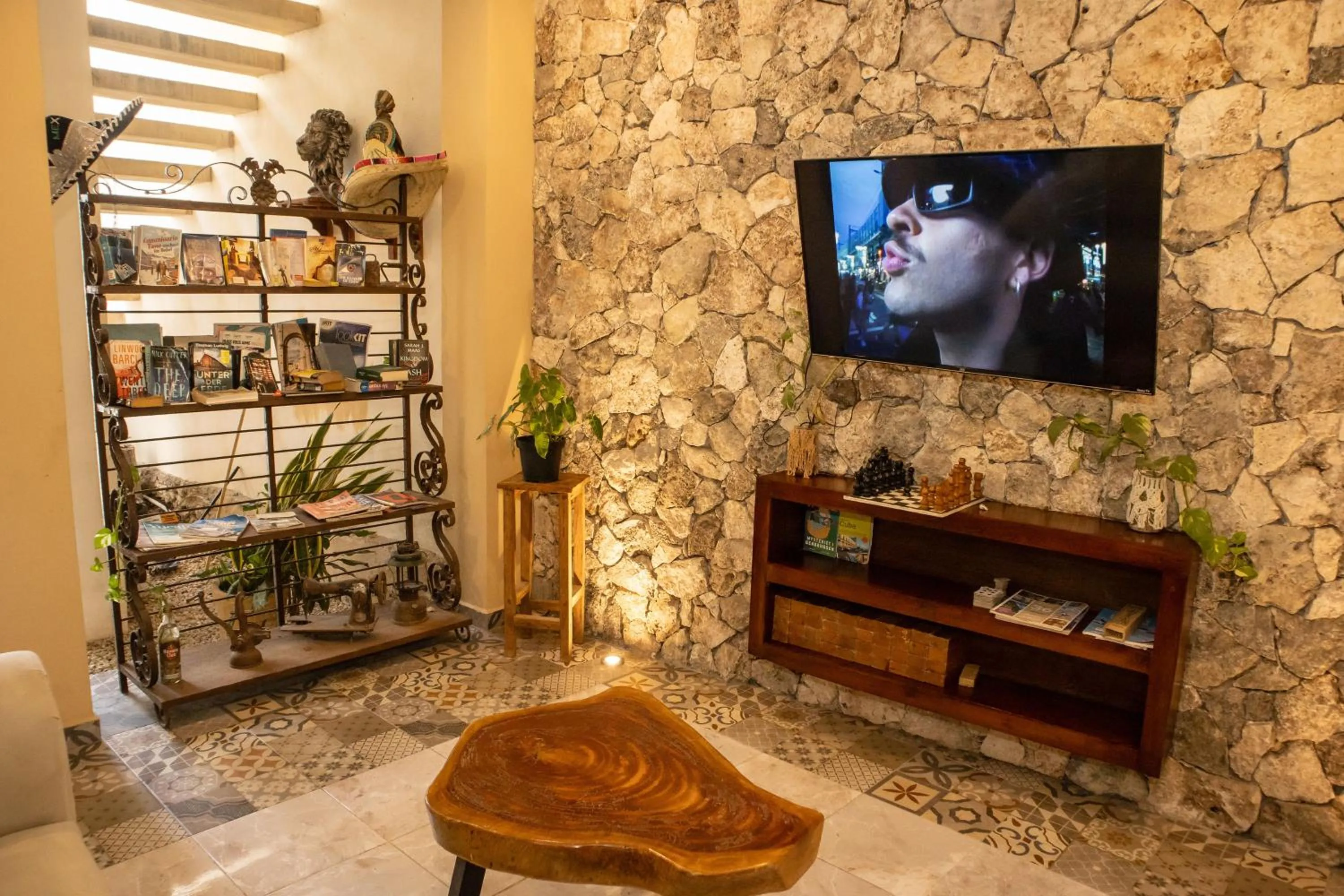 Living room in Hotel Tunich Naj & Hostal