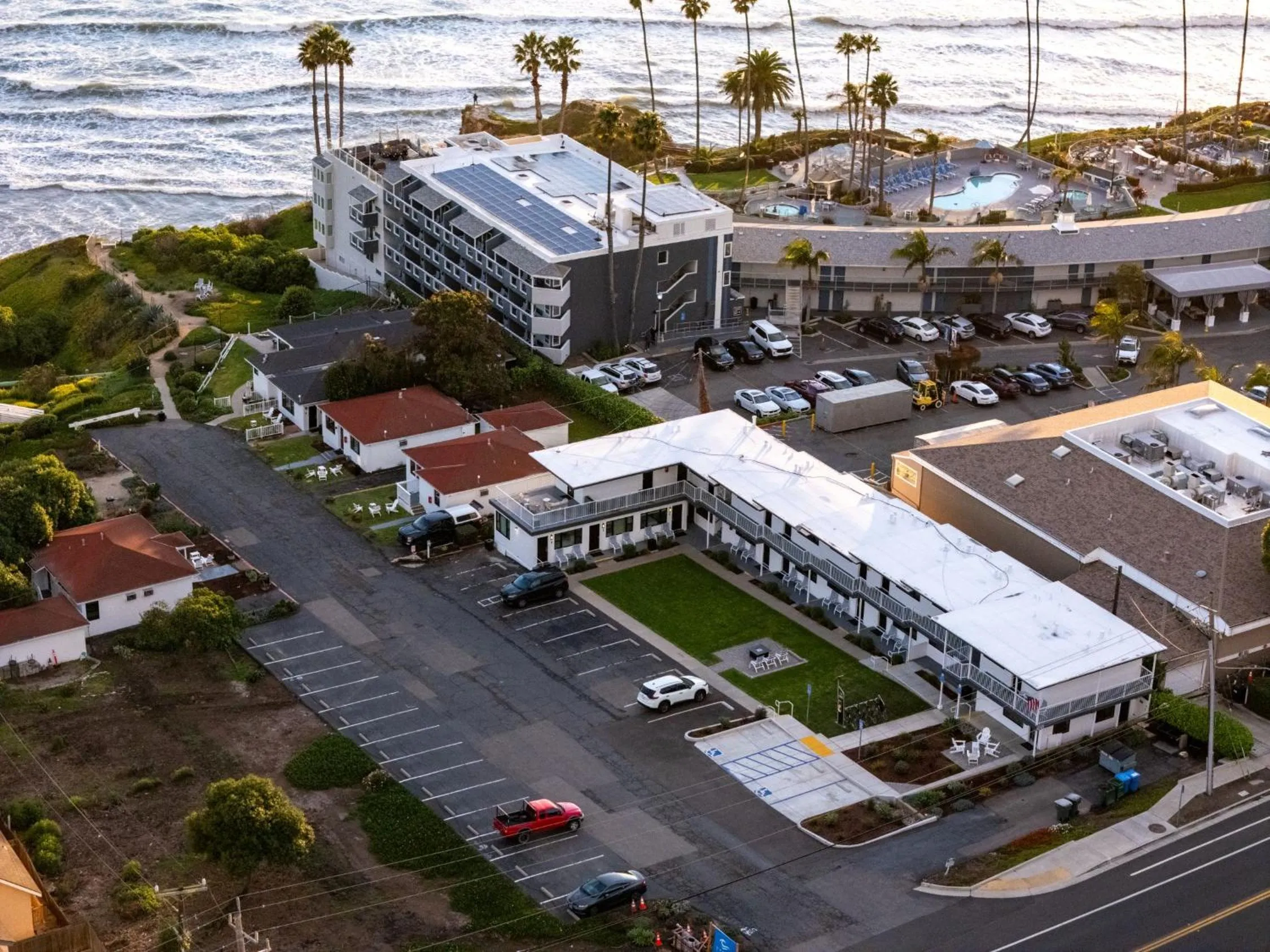 Sea view in Tides Oceanview Inn and Cottages