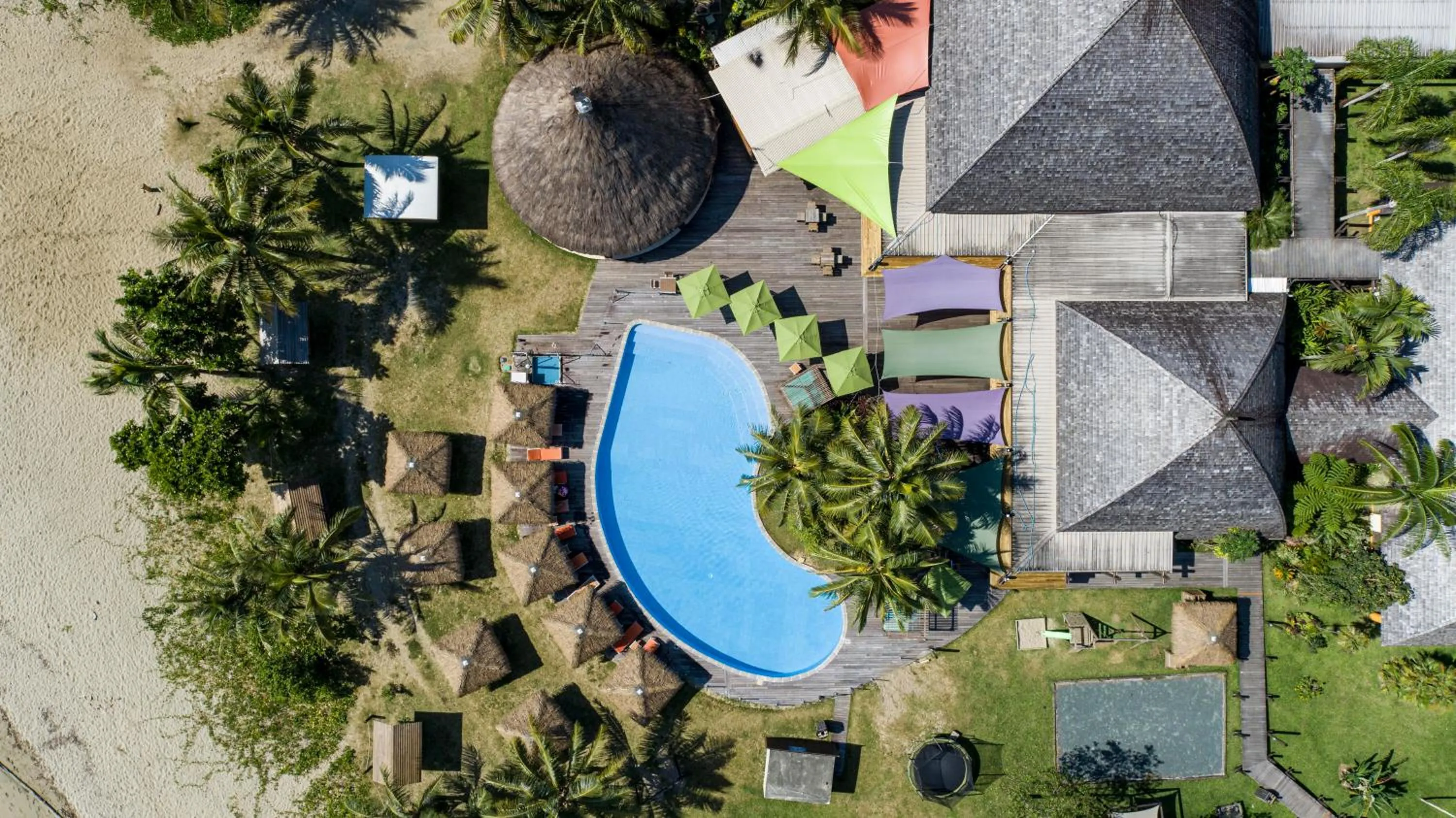 Swimming pool in Hotel Tieti