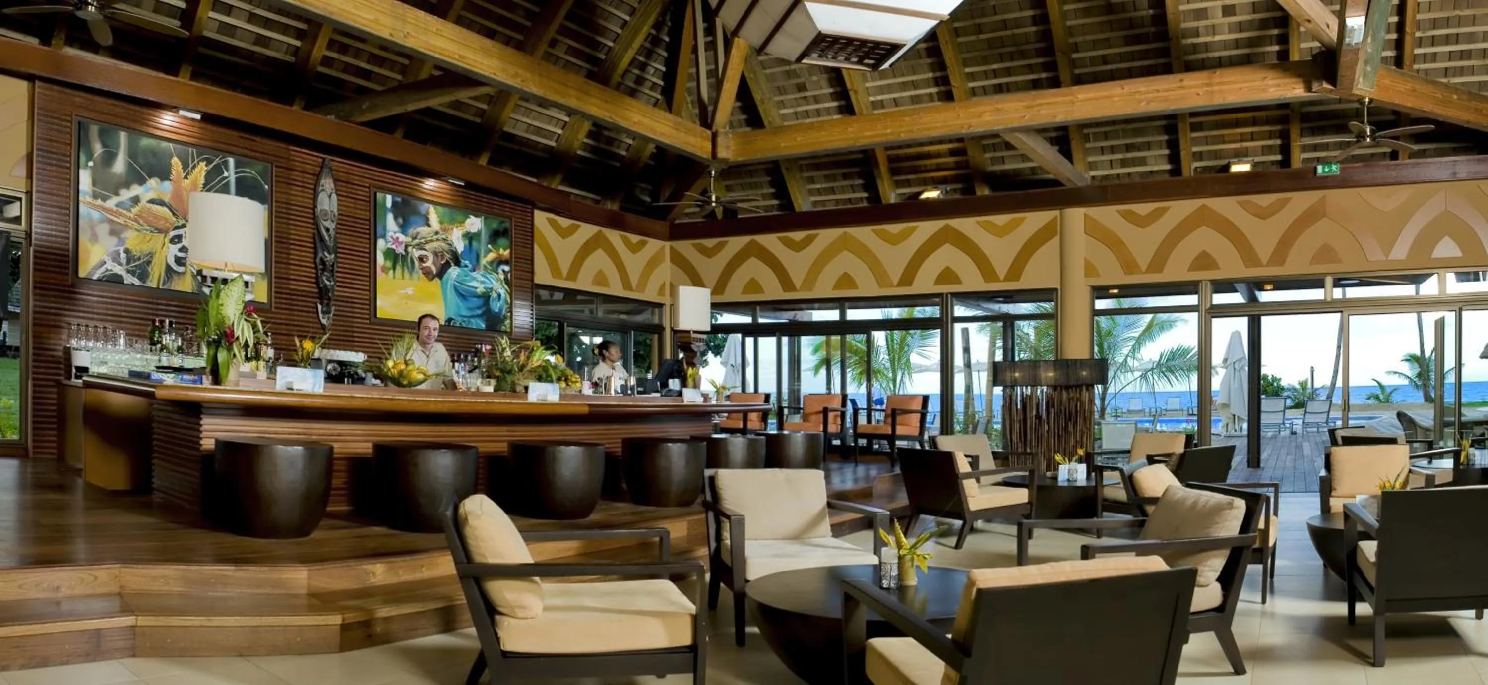 Lounge or bar in Hotel Tieti