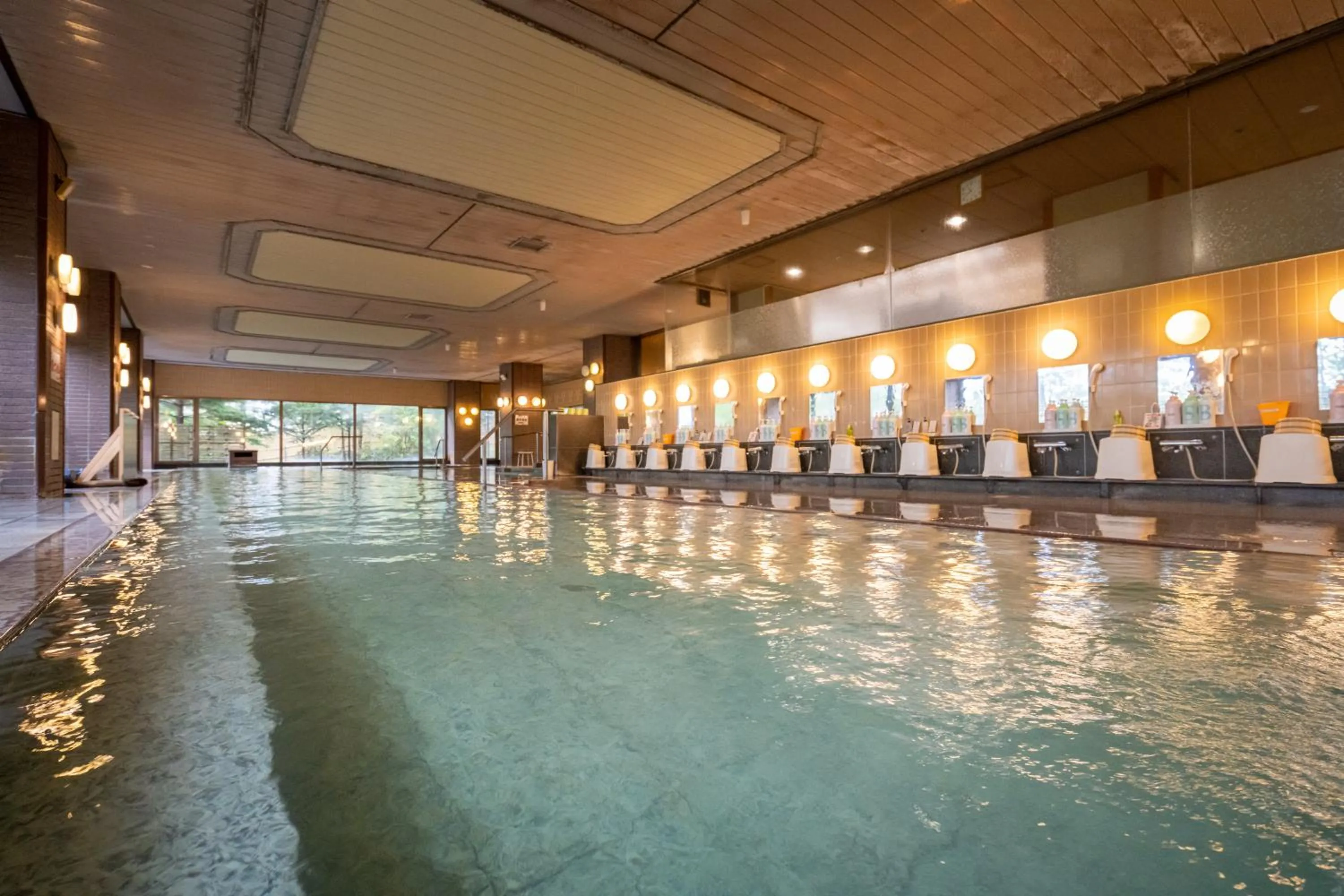 Hot Spring Bath in Hotel Sakurai