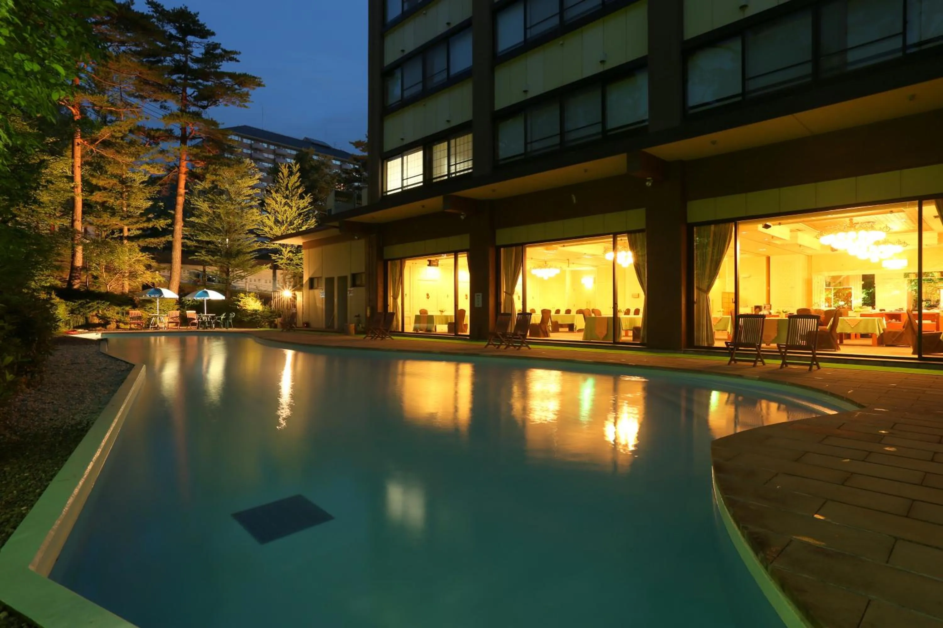 Swimming pool in Hotel Sakurai