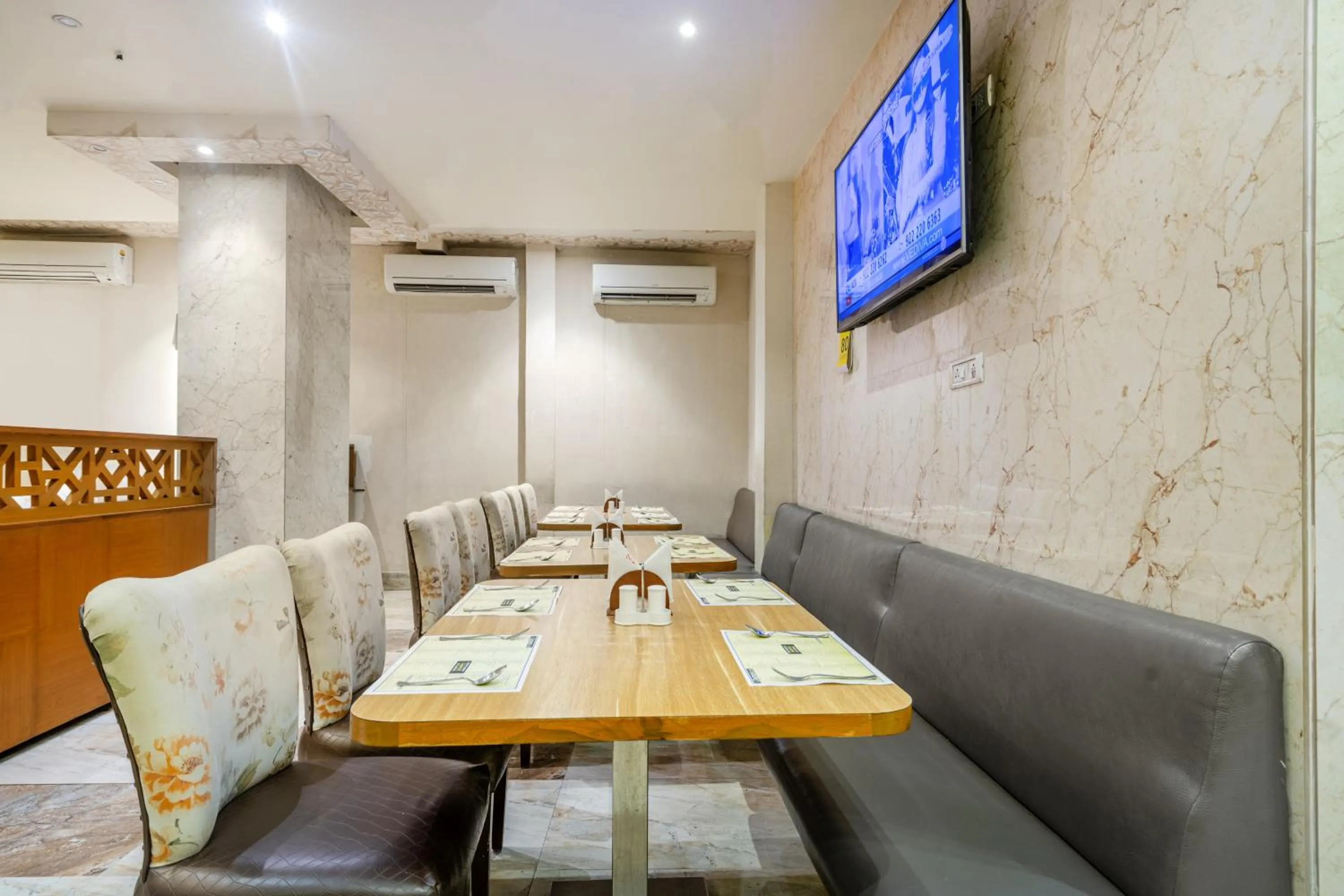 Seating area in Hotel Chutneys