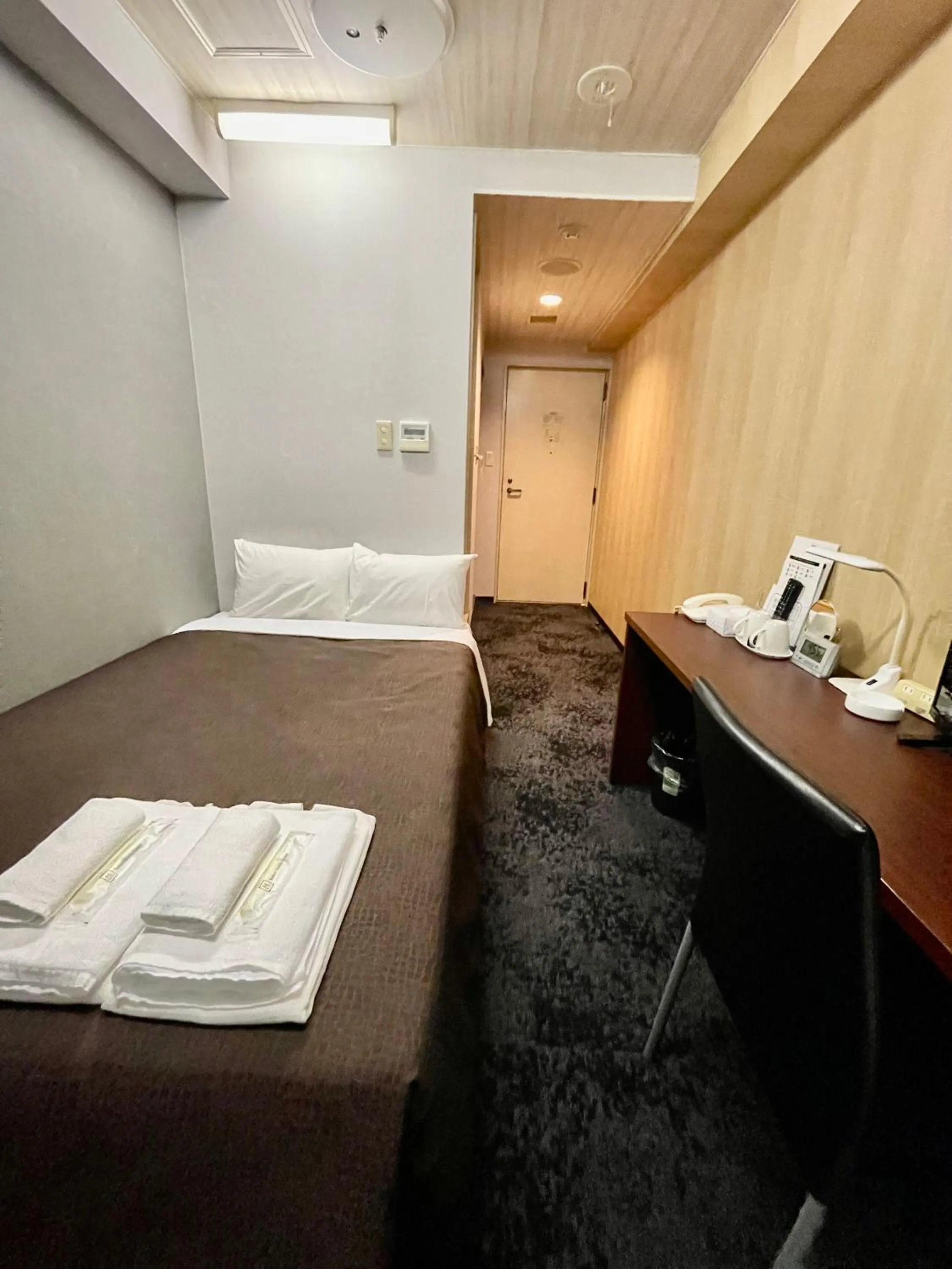 Bed in Hotel Select Inn Saitama Moroyama