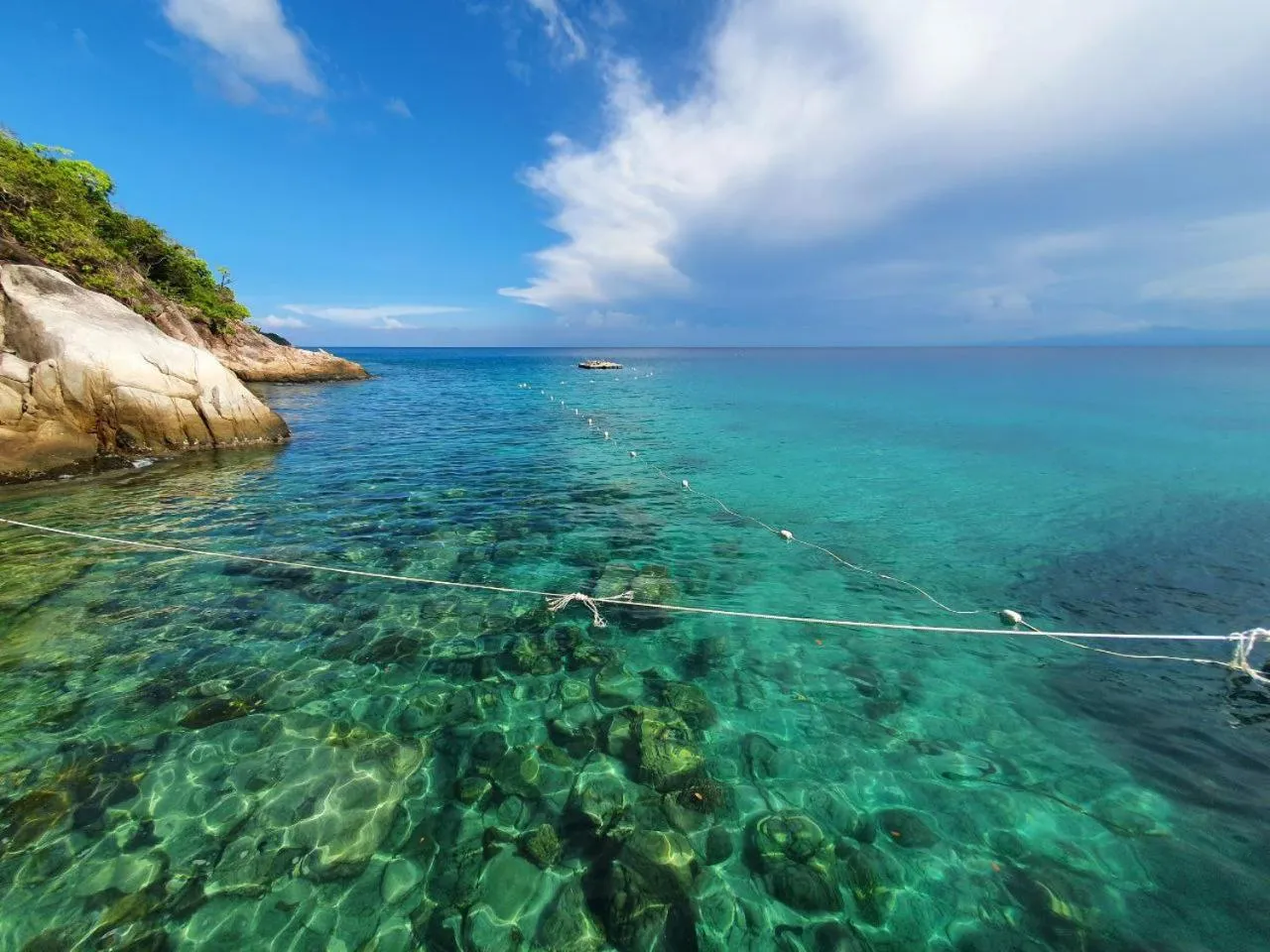 Natural landscape in Alunan Resort