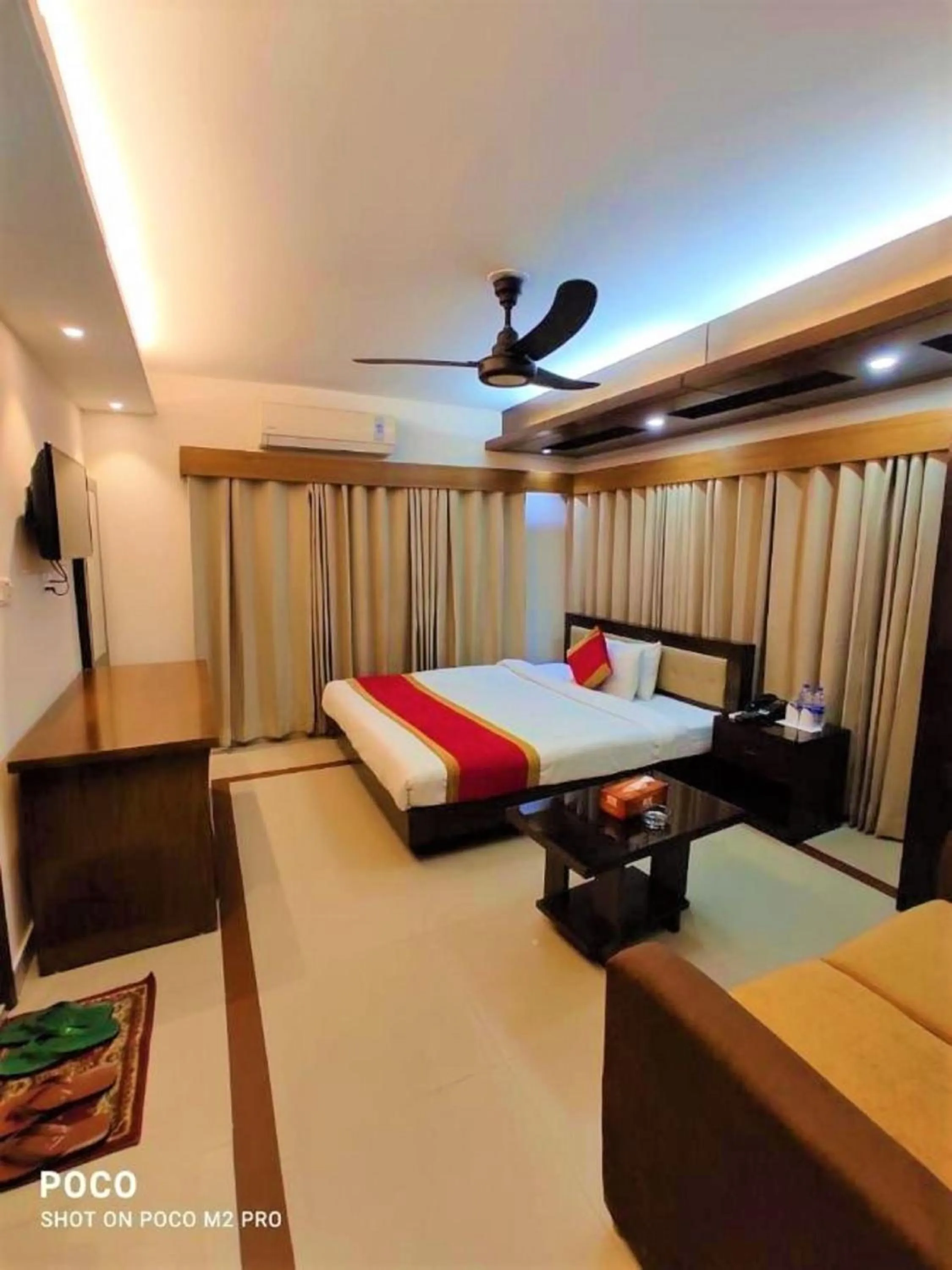 Bed in Hotel Air Inn Dhaka - Airport View