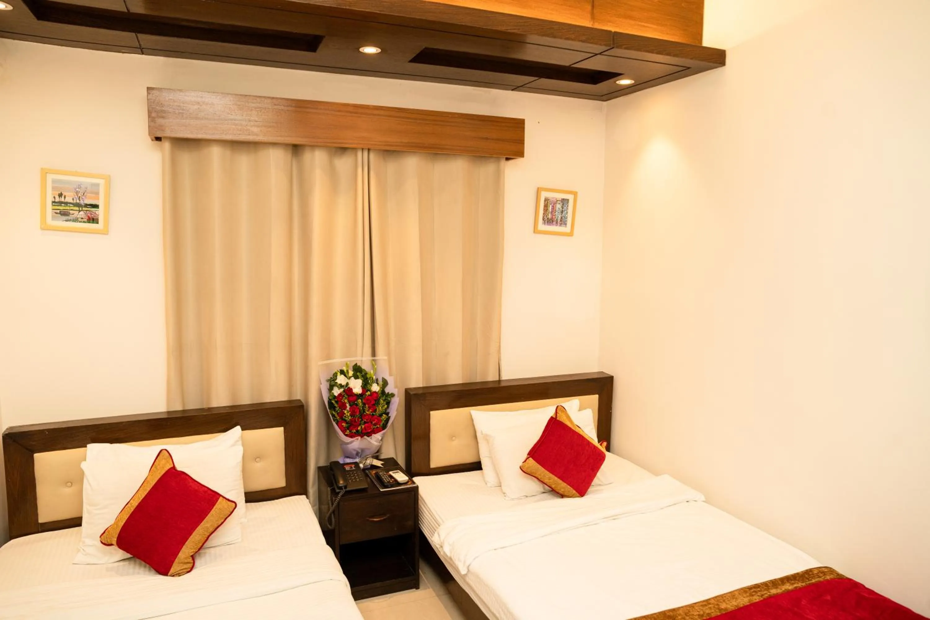 Bedroom in Hotel Air Inn Dhaka - Airport View