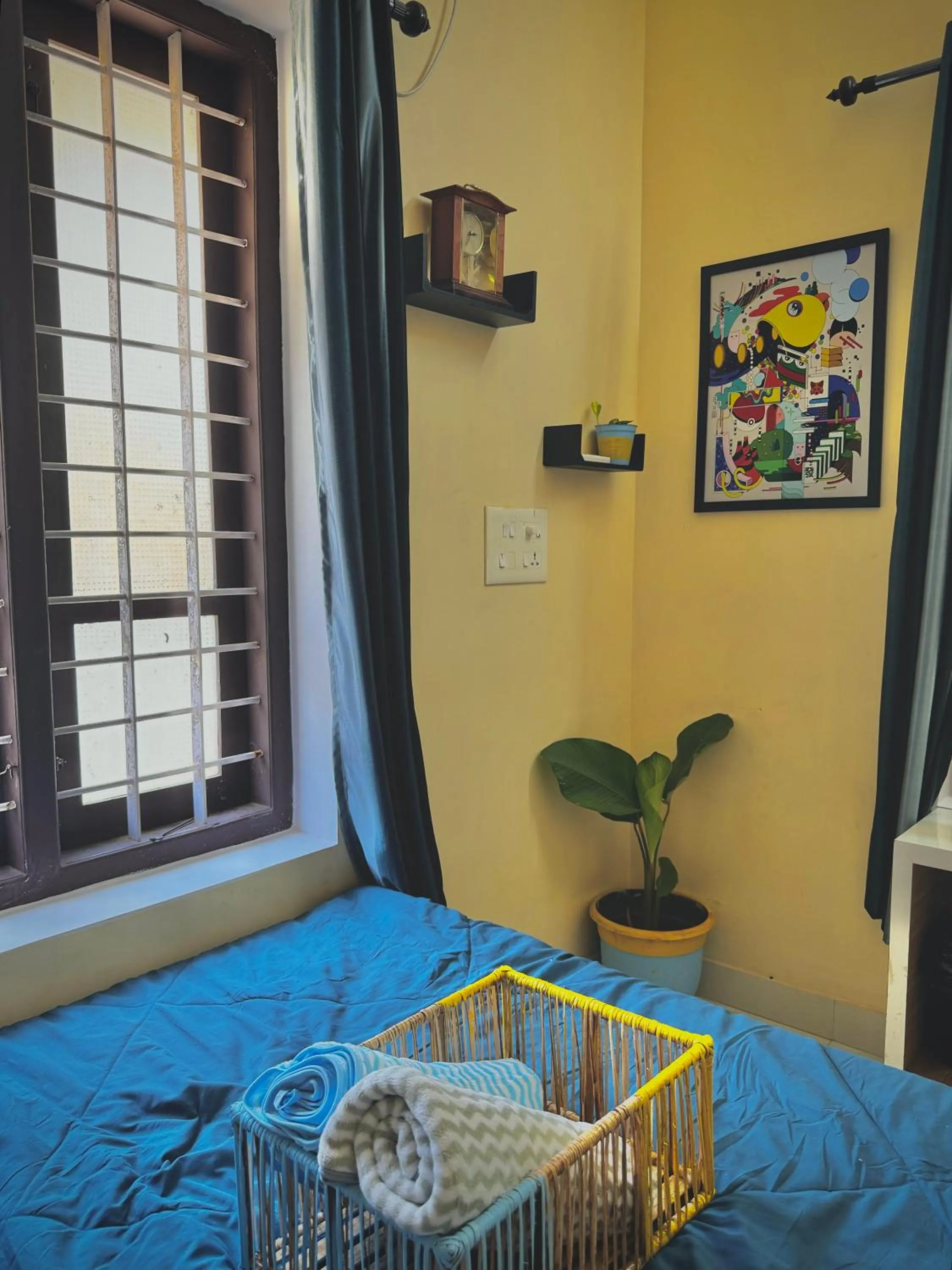 Bed in The Yellow Submarine