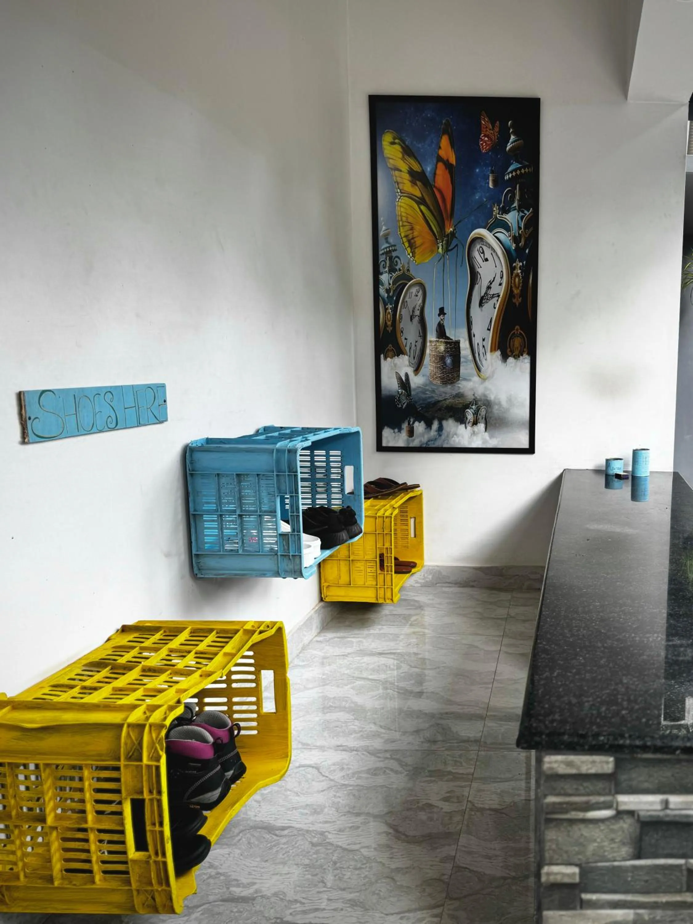 Property building in The Yellow Submarine