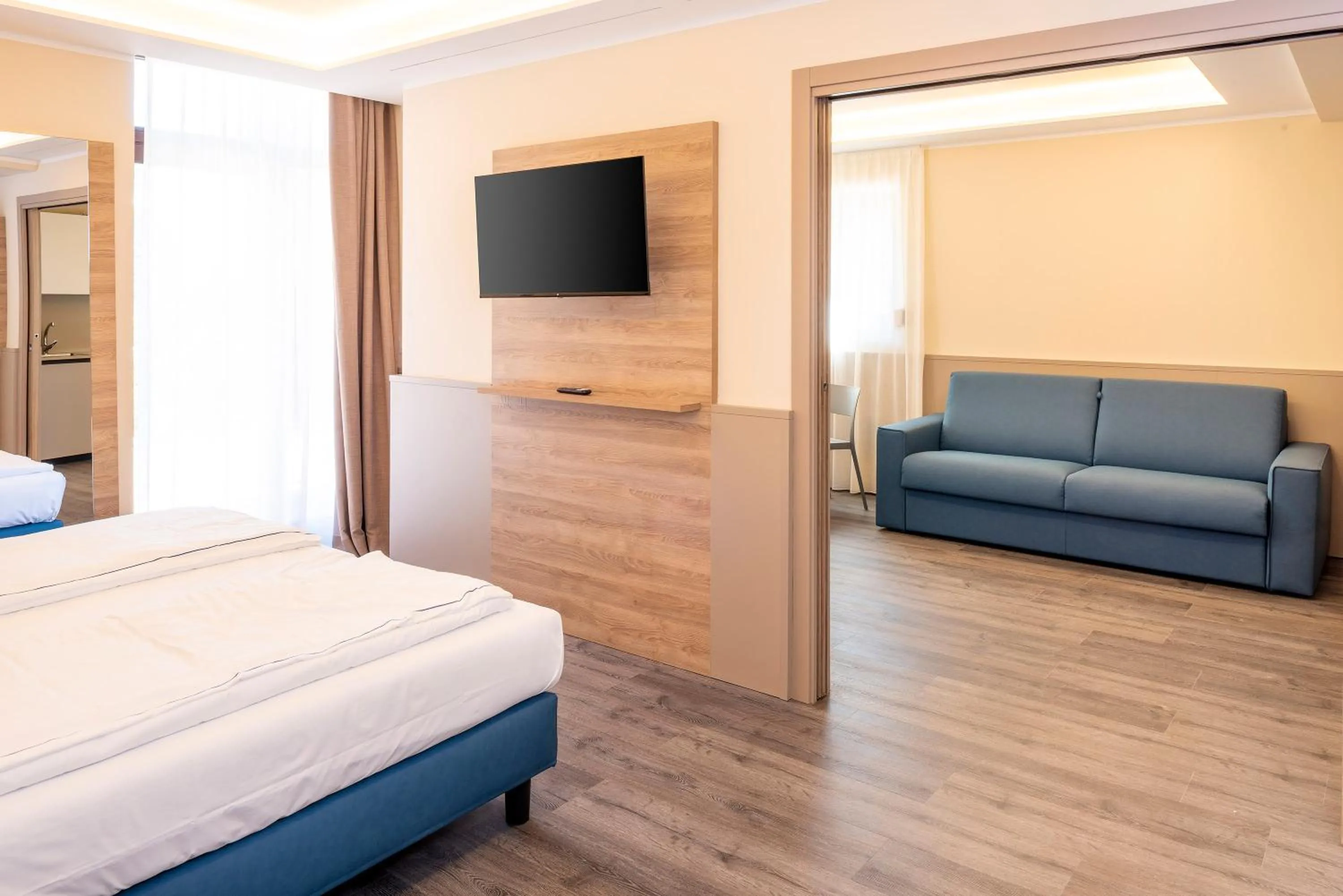TV and multimedia, Bed in Sporthotel Olimpo