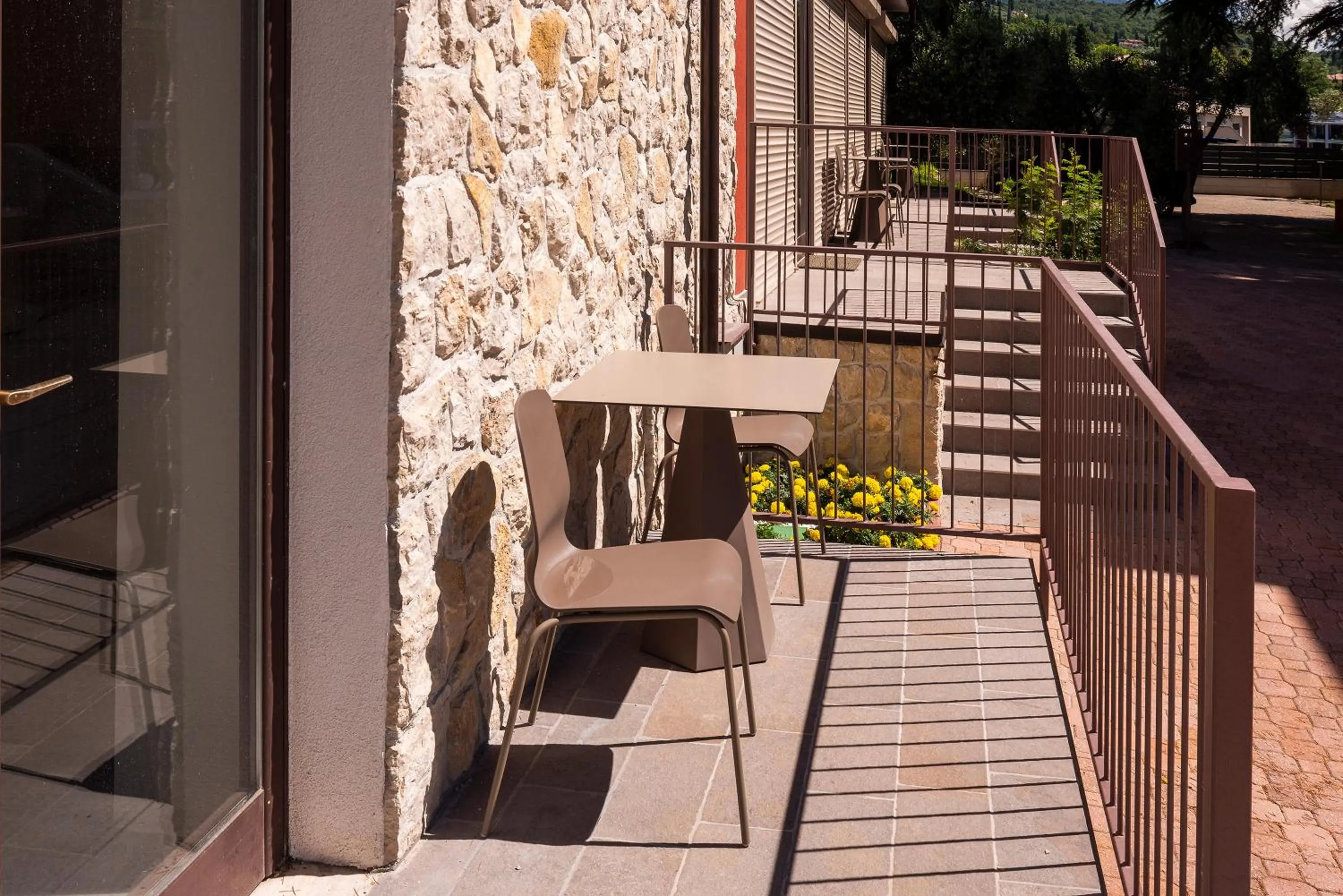 Balcony/Terrace in Sporthotel Olimpo