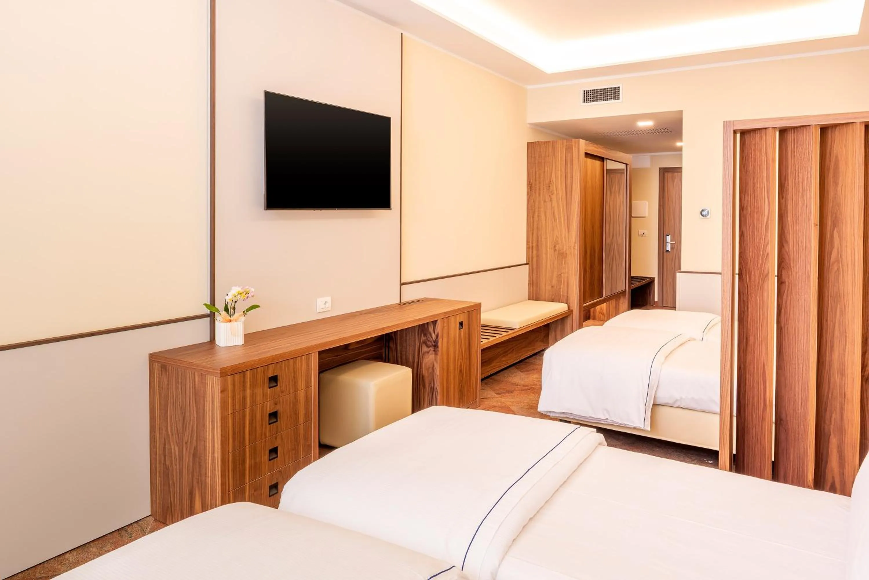 Bed in Sporthotel Olimpo