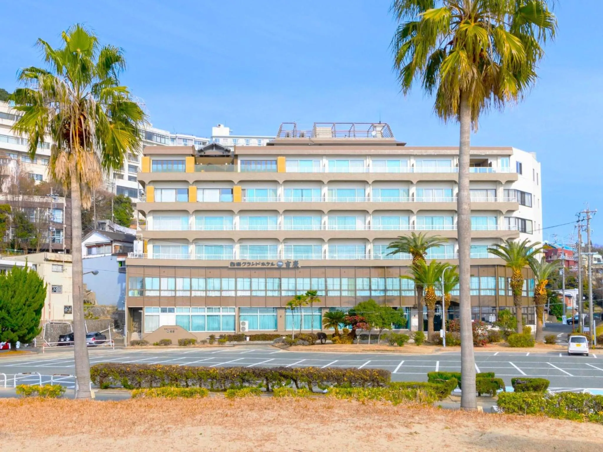 Property building in Nishiura Grand Hotel Kikkei