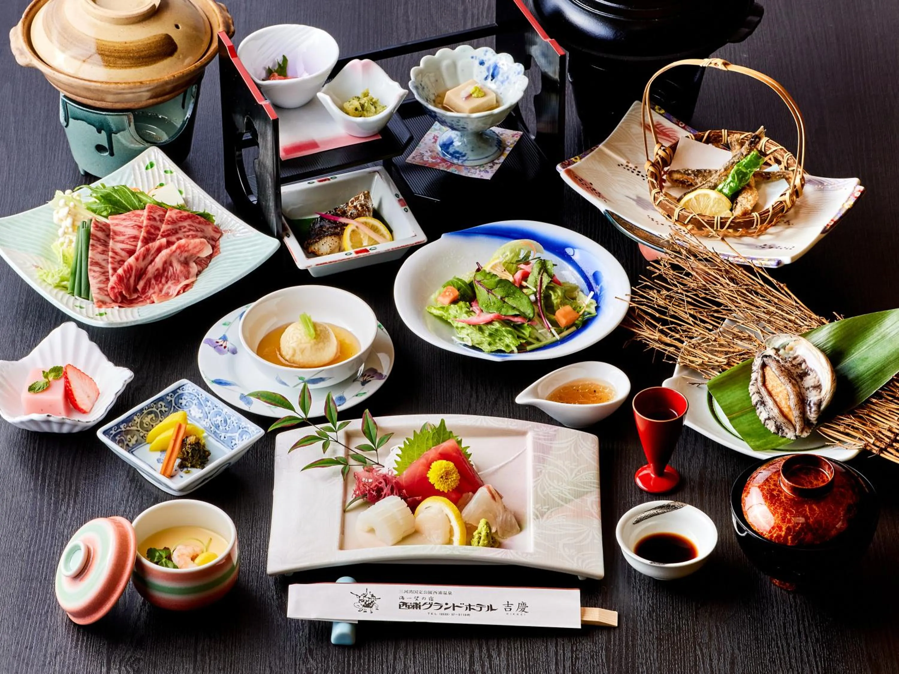 Food in Nishiura Grand Hotel Kikkei