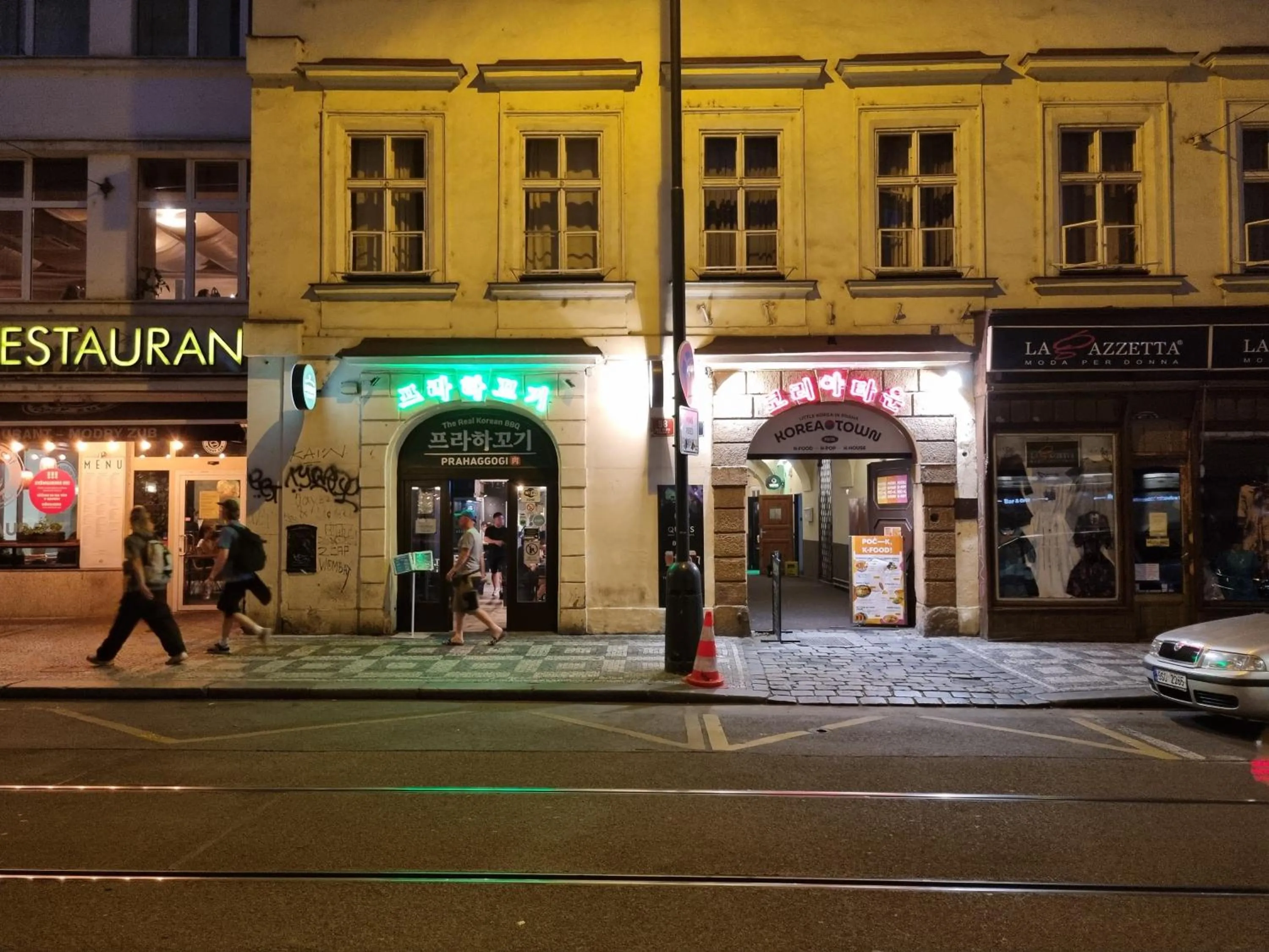 Property building in Korea town