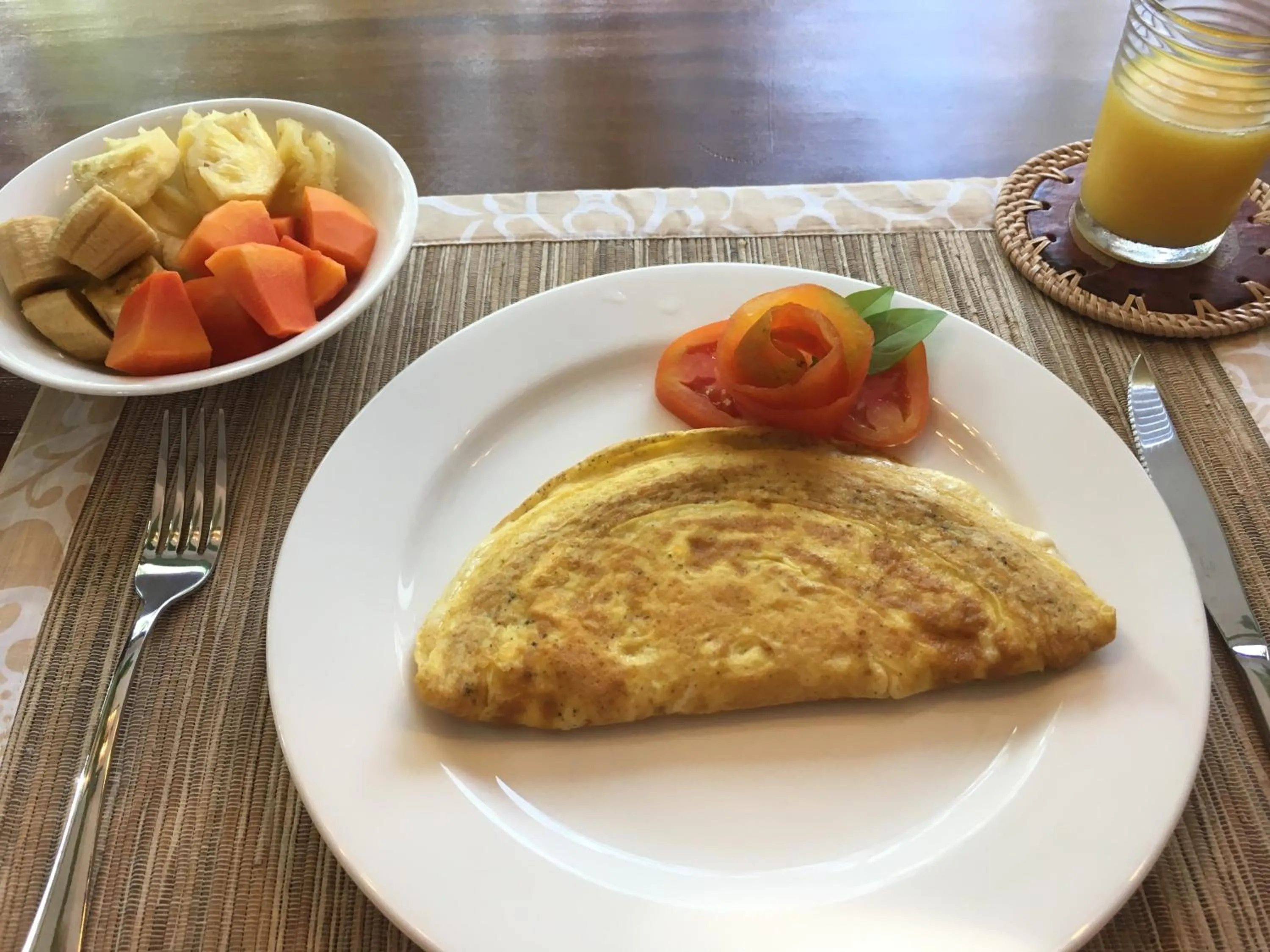 Breakfast in CASA MIMBA - Seaview Private Pool Villa Padangbai