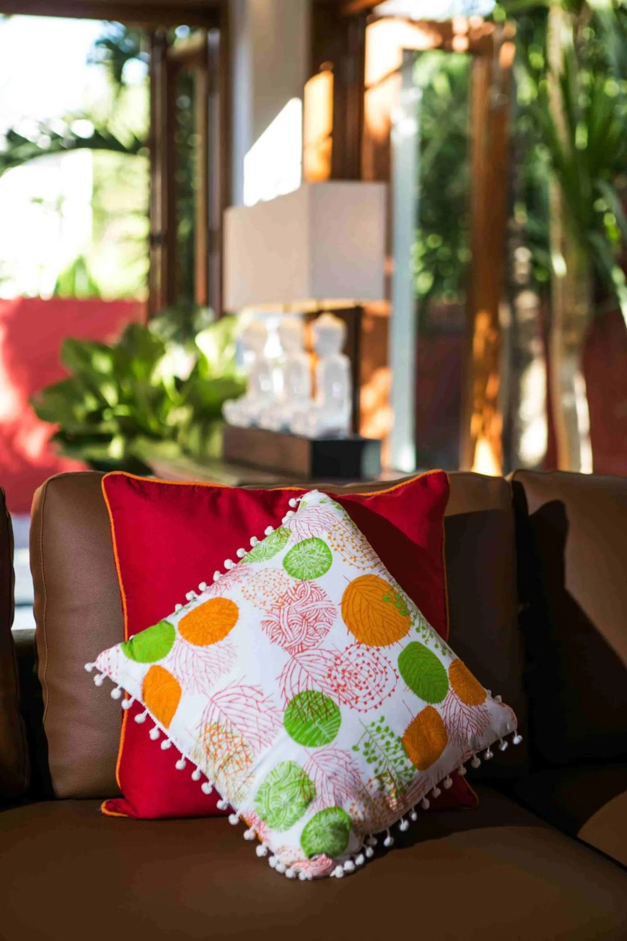 Living room in CASA MIMBA - Seaview Private Pool Villa Padangbai