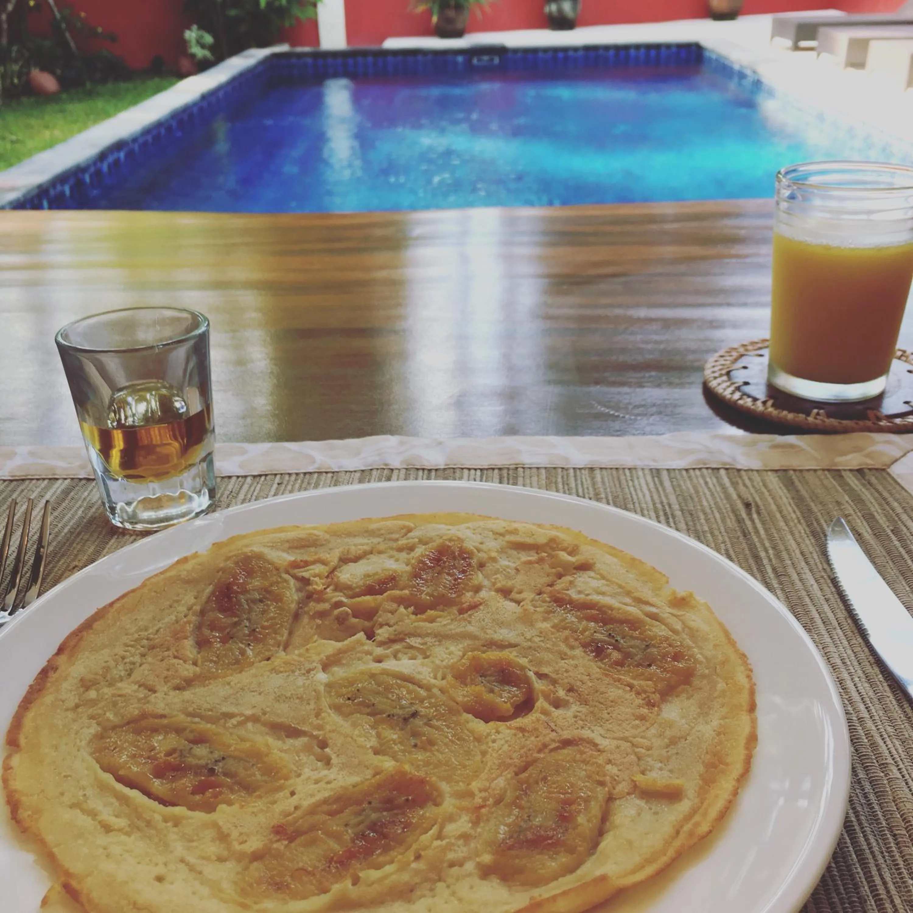 Breakfast in CASA MIMBA - Seaview Private Pool Villa Padangbai