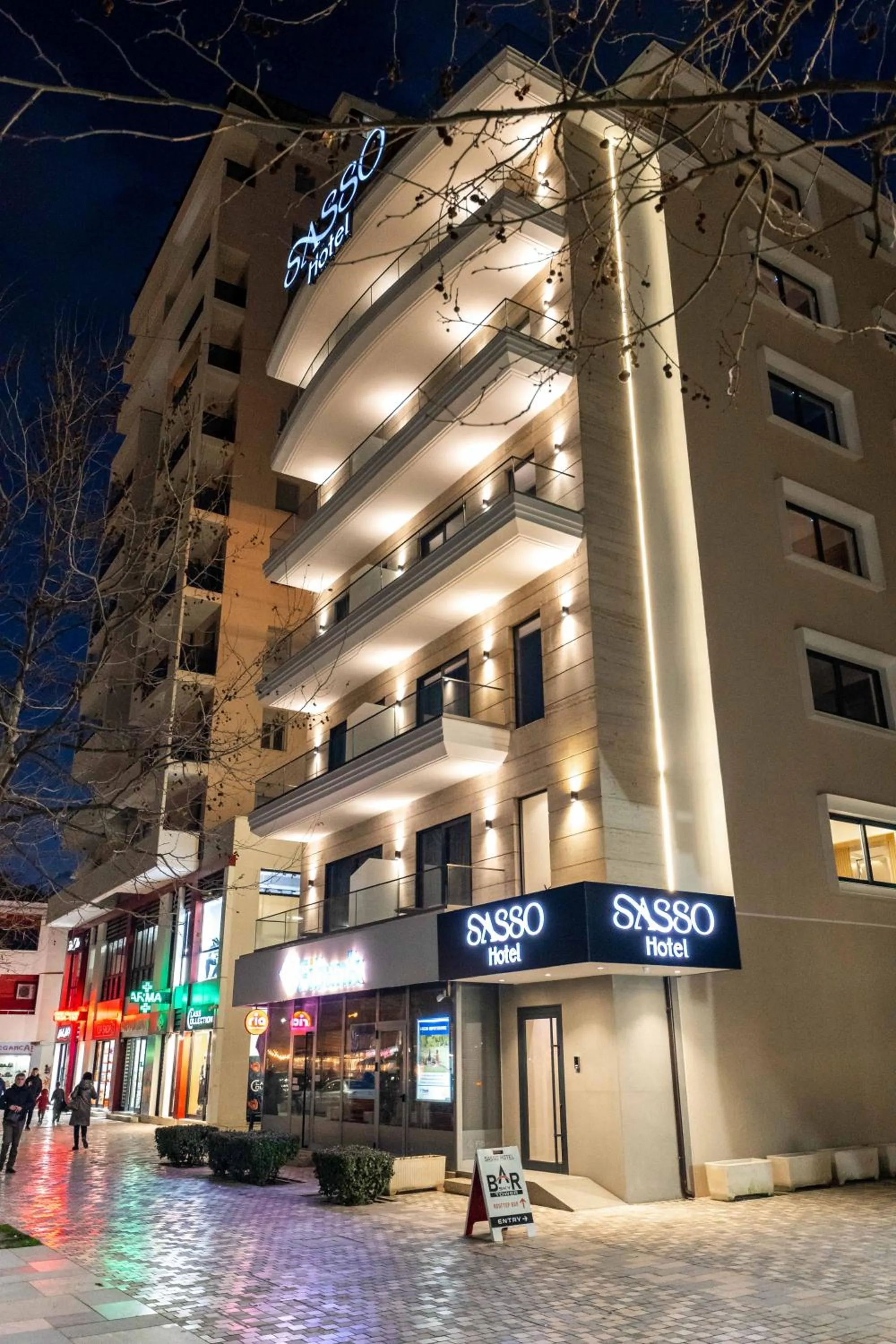 Property building in SASSO Hotel