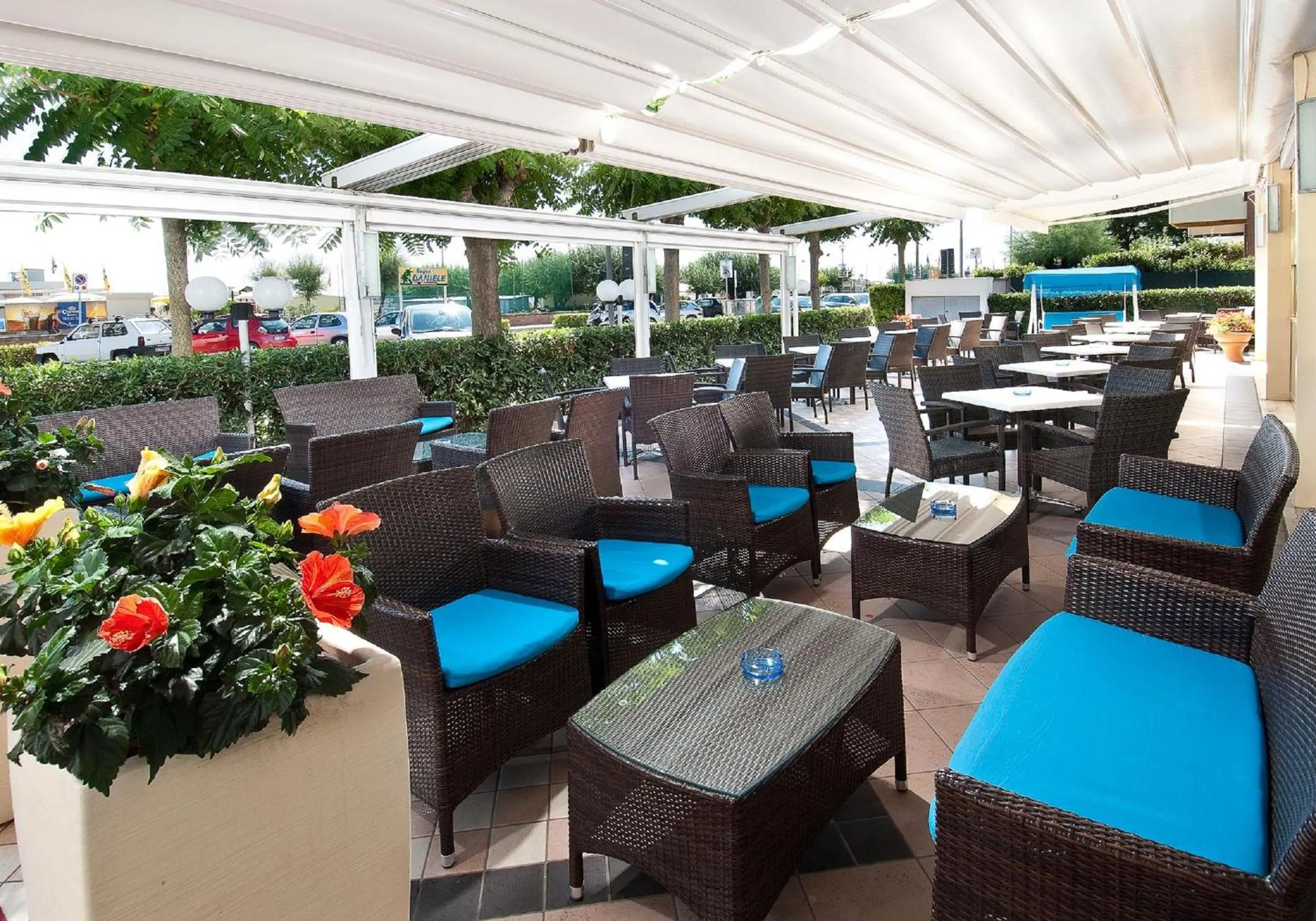 Garden in Hotel Odeon