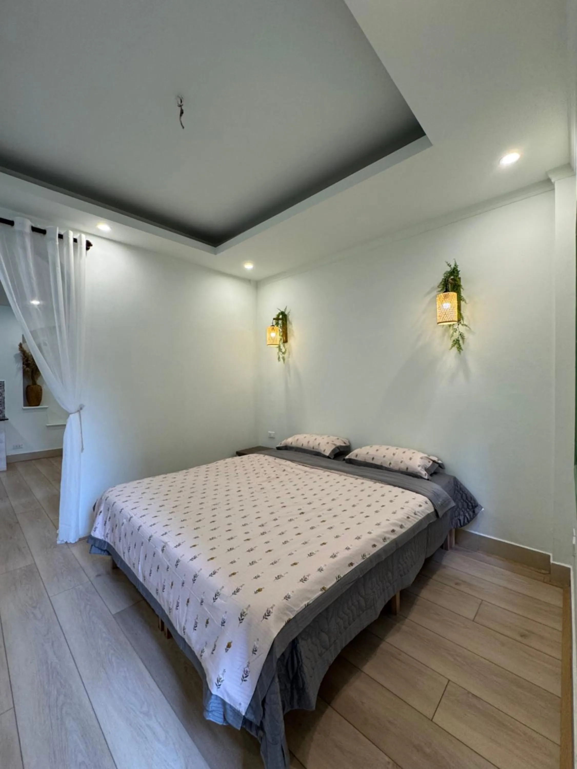 Bed in Shii Apartment