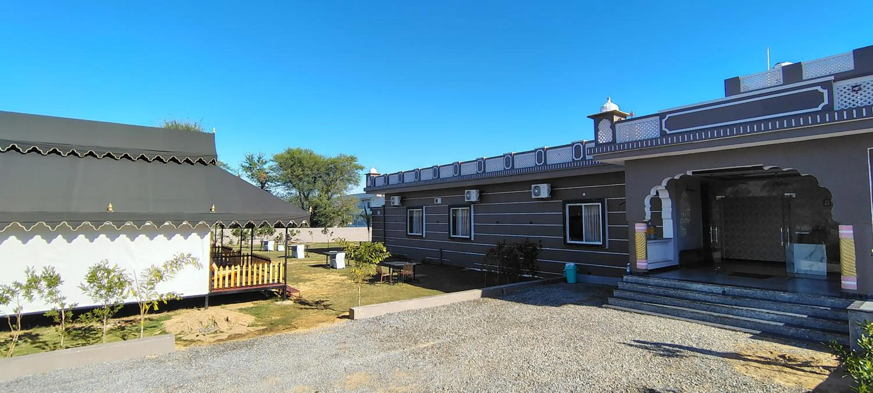 Property building in Braham Vatika Resort