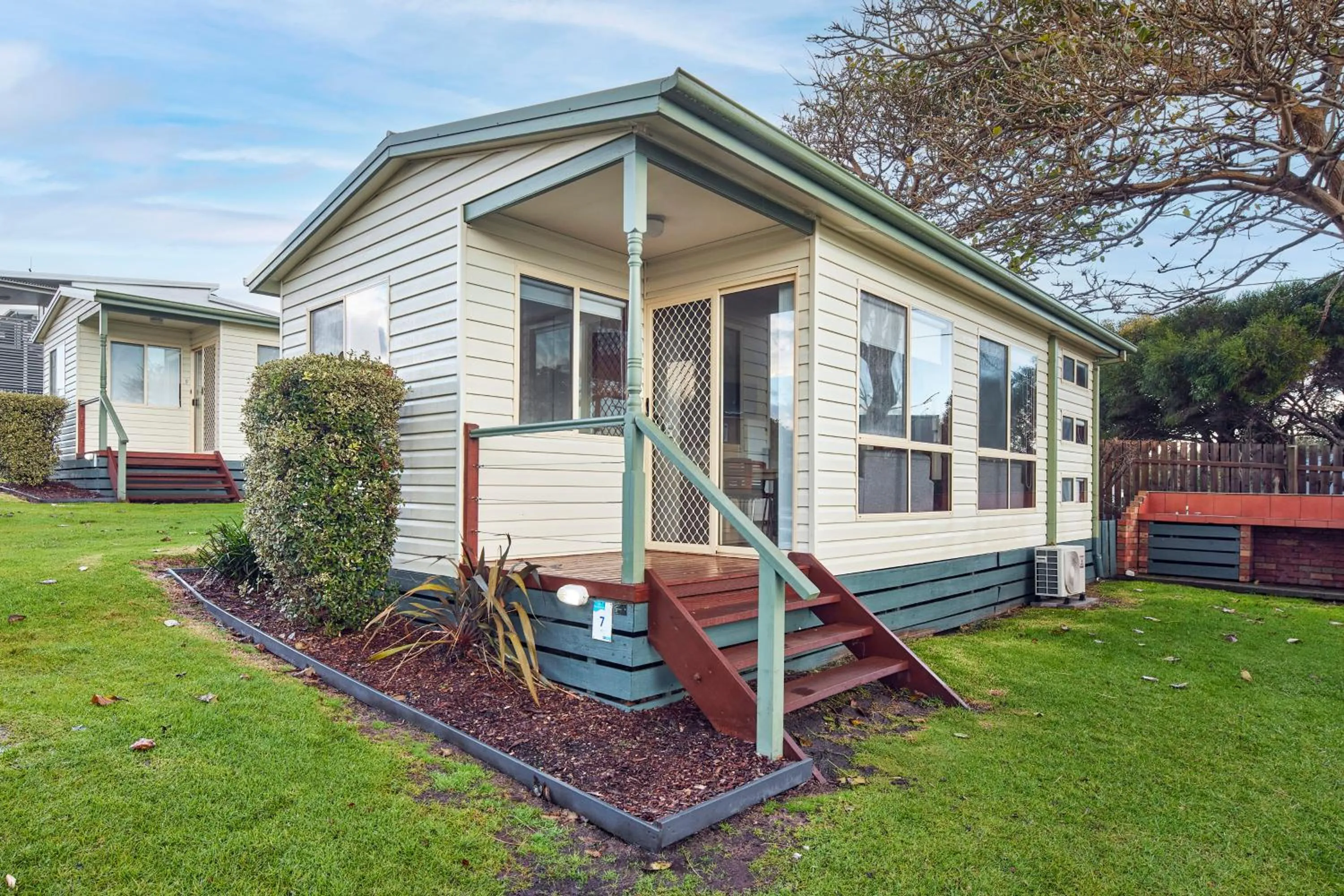 Garden view in NRMA Merimbula Beach Holiday Resort